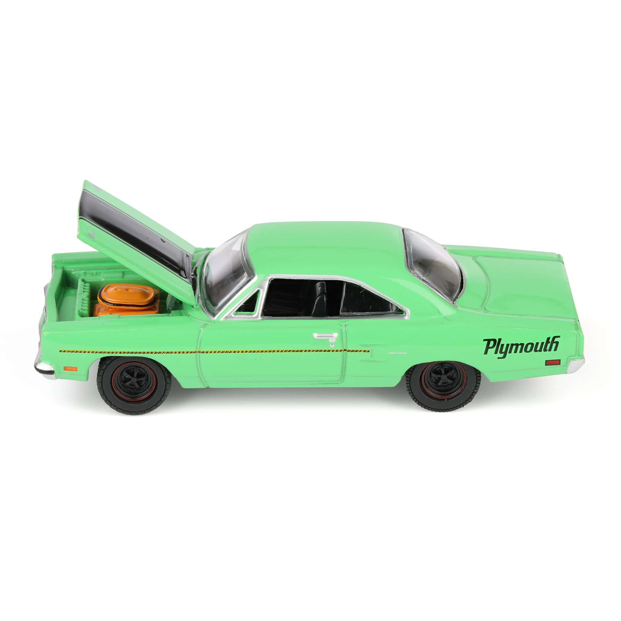 1/64 1970 Plymouth Road Runner, Green, GreenLight Muscle Series 30 - Image 5