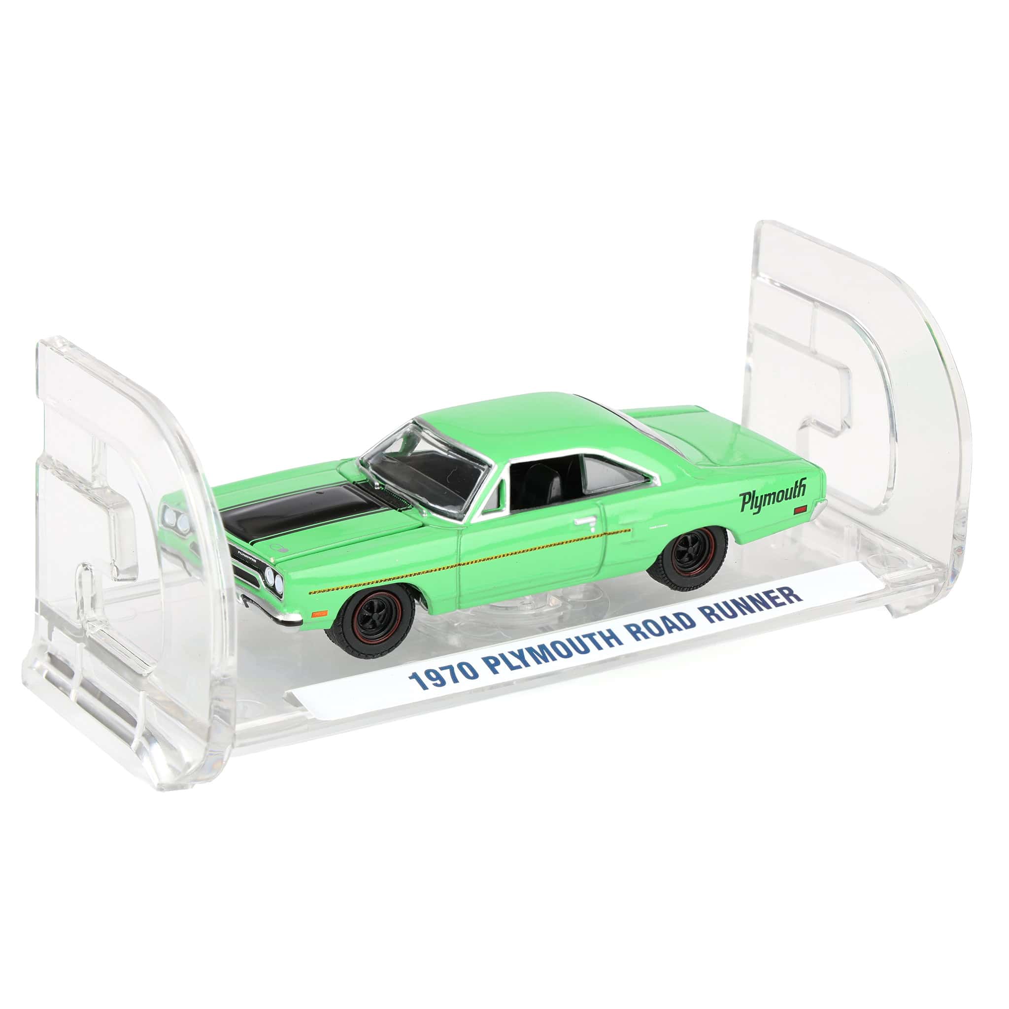 1/64 1970 Plymouth Road Runner, Green, GreenLight Muscle Series 30 - Image 6
