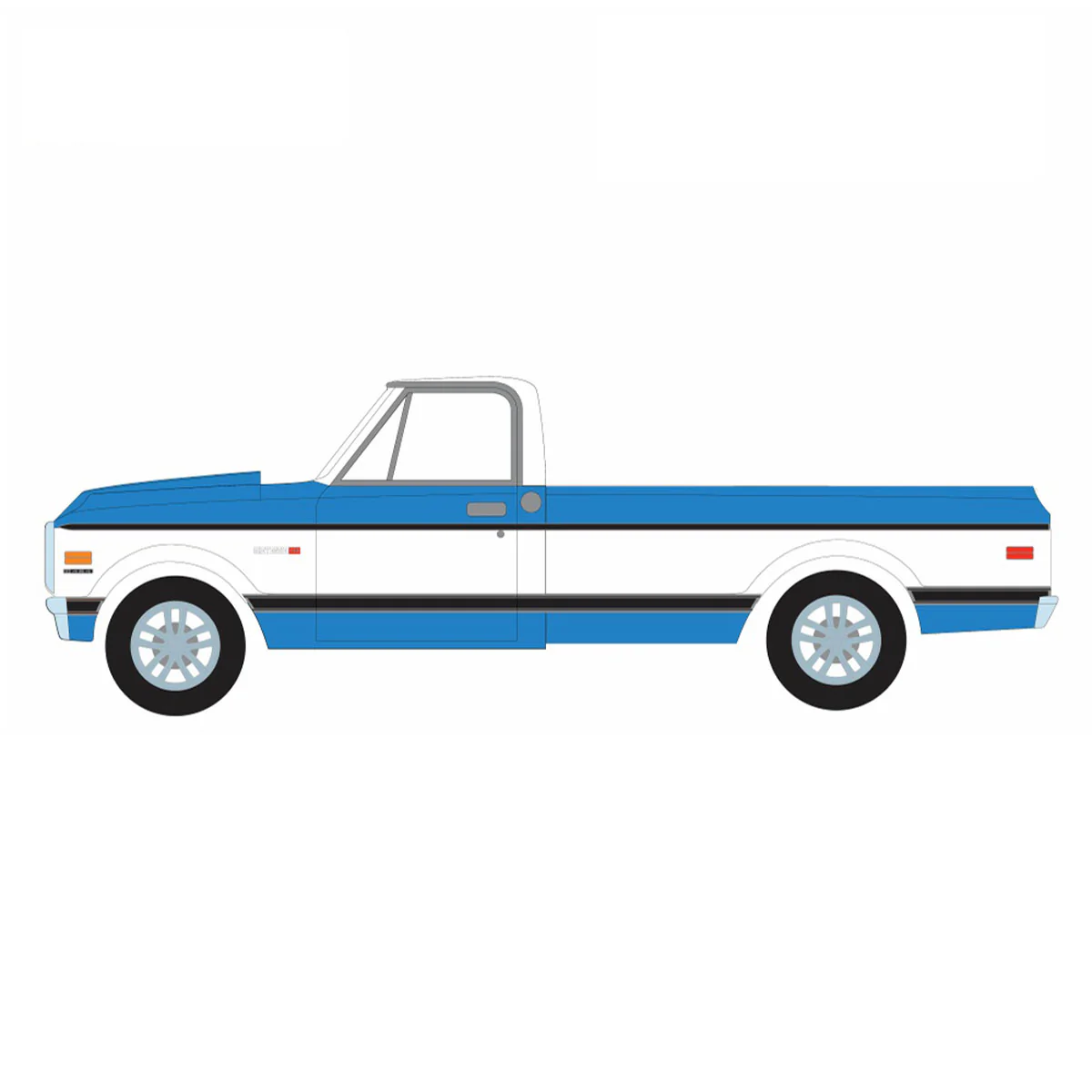 1/64 1971 Chevrolet C10 Super Cheyenne Custom Pickup, Barrett-Jackson Series 14 - Image 3