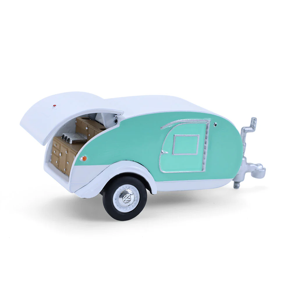 1/64 1971 Volkswagen Type 2 with Surfboards & Teardrop Trailer, Hitch & Tow Series 33 - Image 8