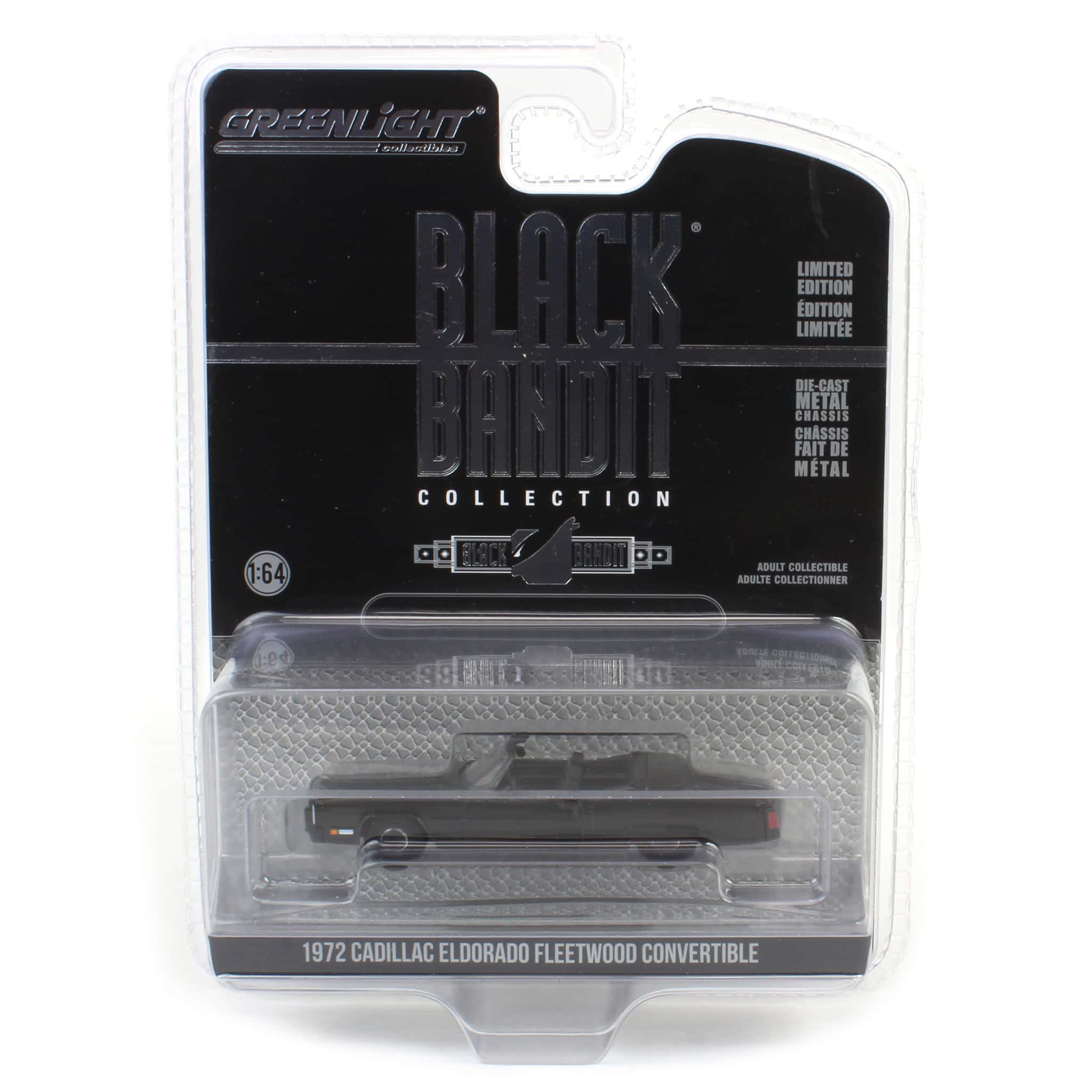 1/64 1972 Cadillac Eldorado Fleetwood Convertible, Black Bandit Series 29 - Image 2