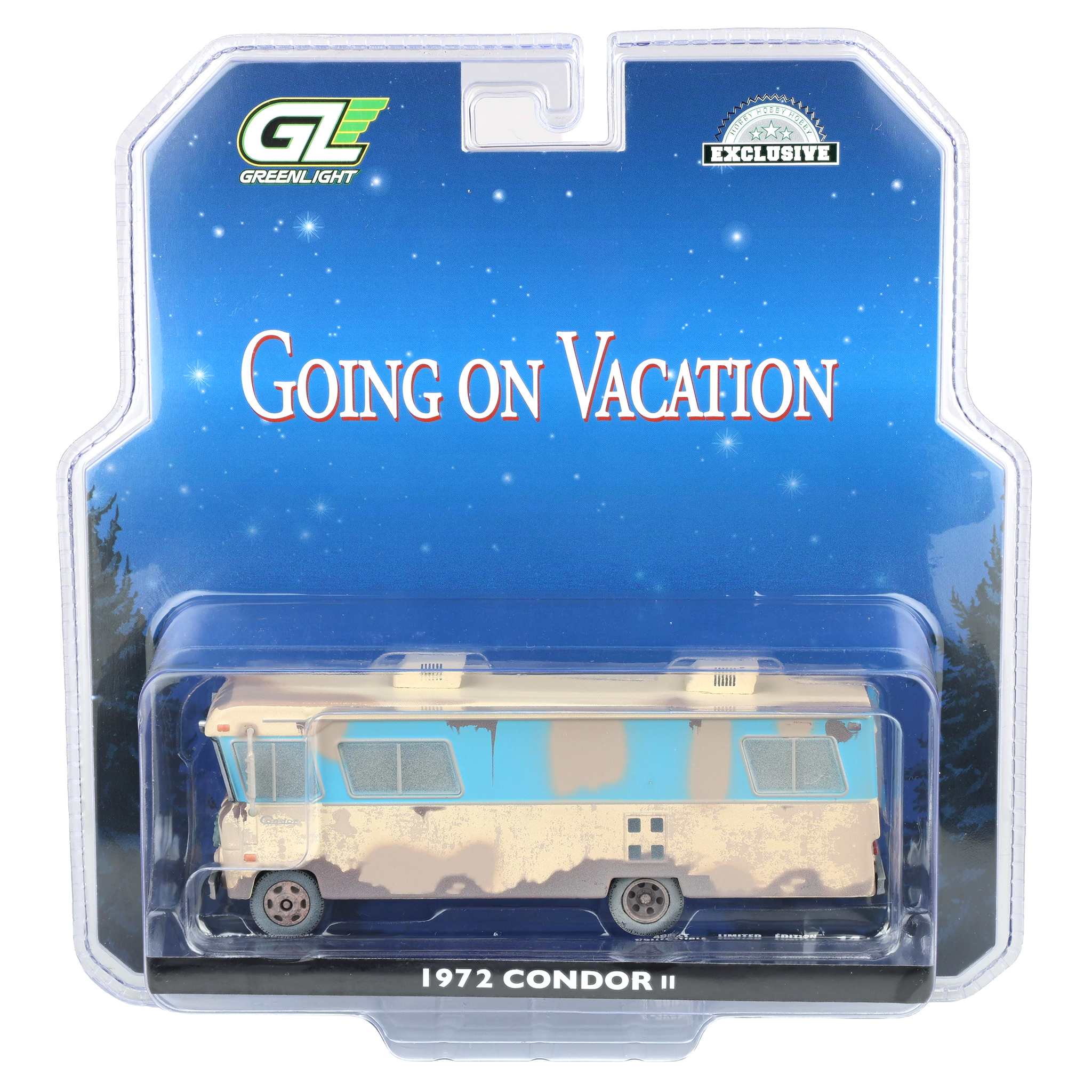1/64 1972 Condor II Camper, Going on Vacation, Hobby Exclusive by GreenLight Collectibles - Image 6