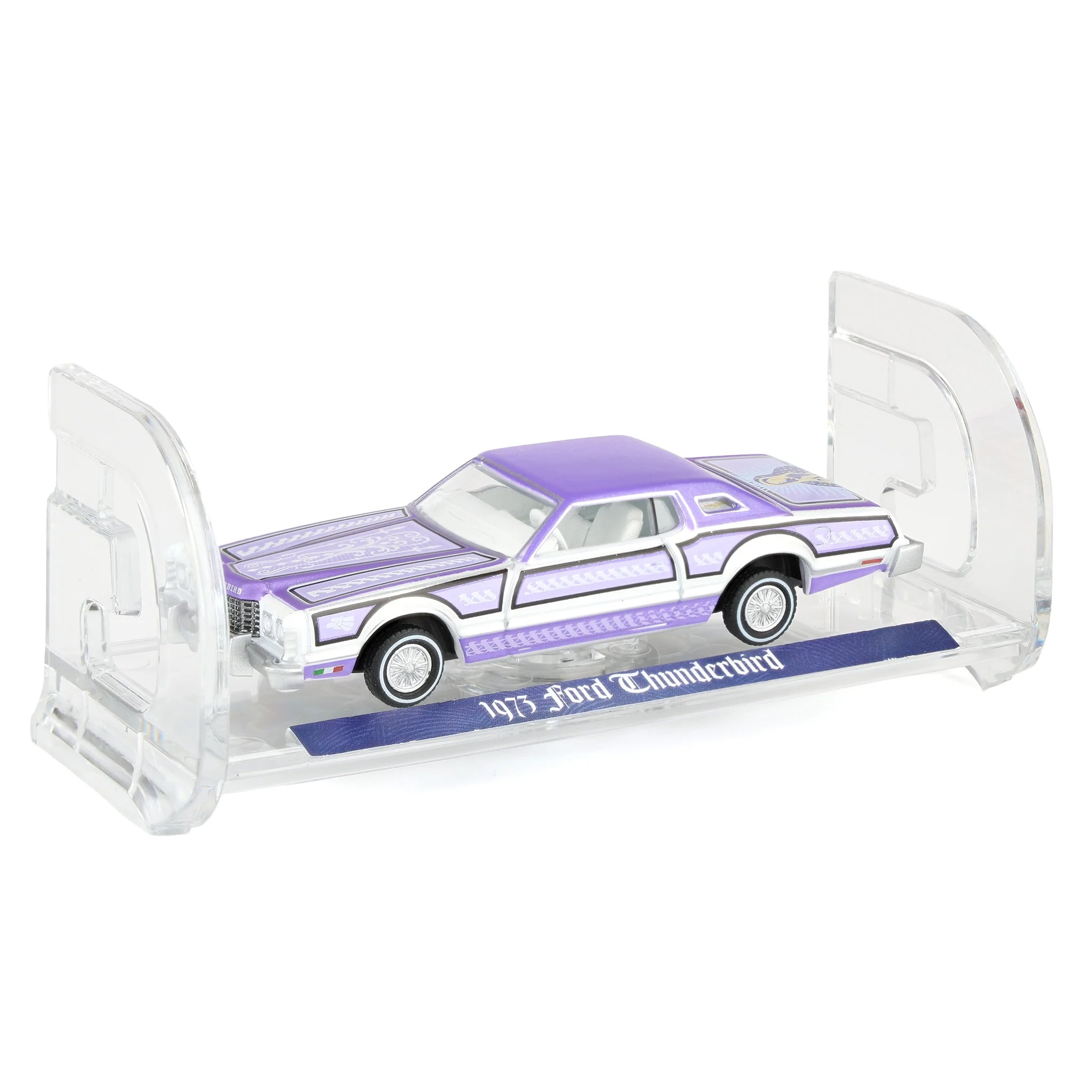 1/64 1973 Ford Thunderbird Lowrider, Michael Heralda Special Edition, Hobby Exclusive - Image 6