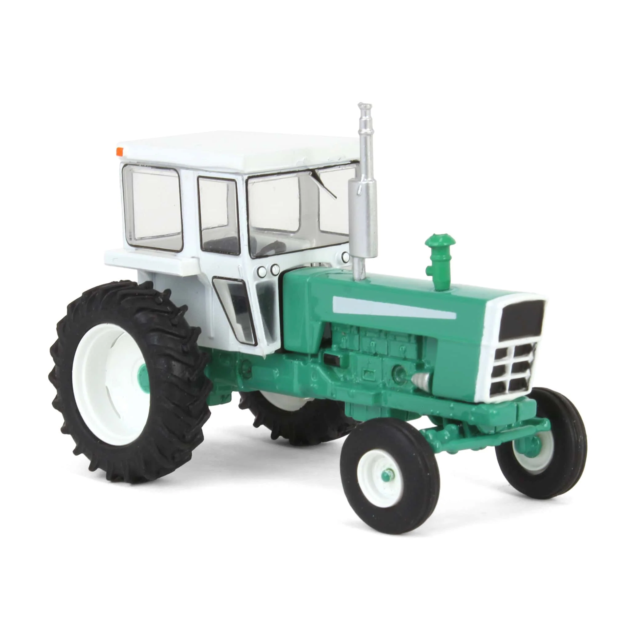 1/64 1973 Tractor with Cab, Green & White, Down on the Farm Series 9 - Image 2