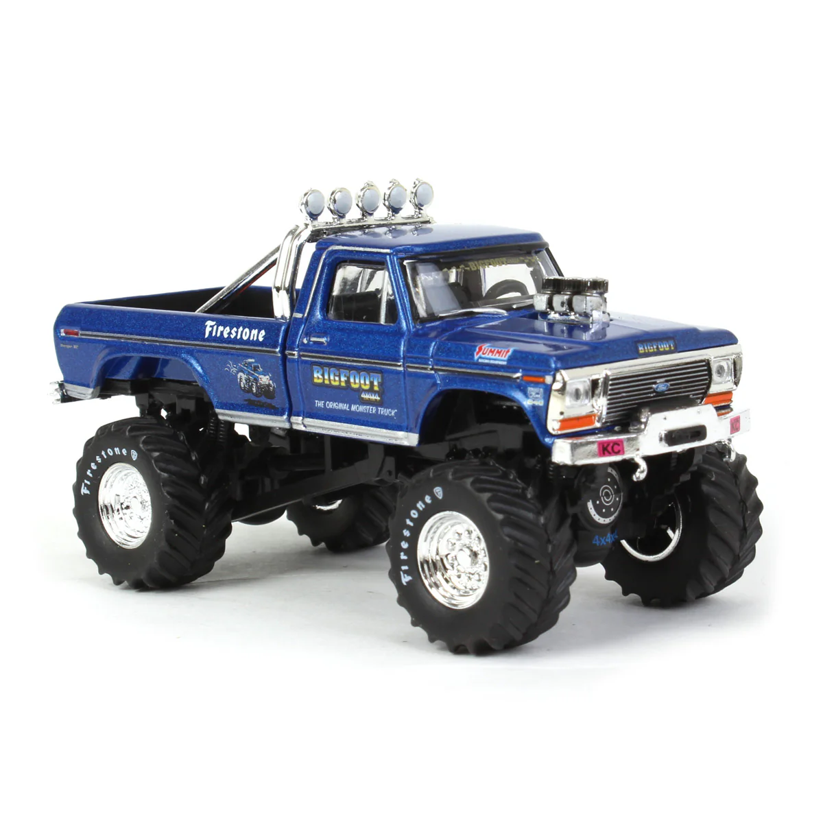 1/64 1974-79 Ford F-250 Bigfoot #1 Original Monster Truck by GreenLight Collectibles - Image 2