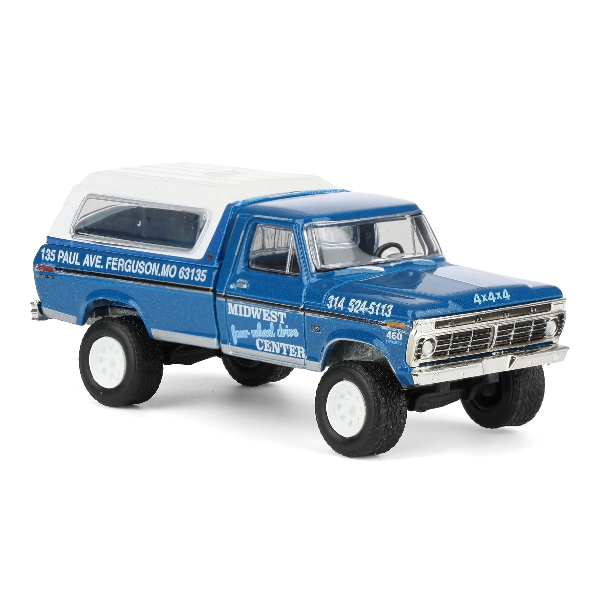 1/64 1974 Ford F-250 Pickup Truck with Camper Shell, Midwest 4WD Center - Image 2