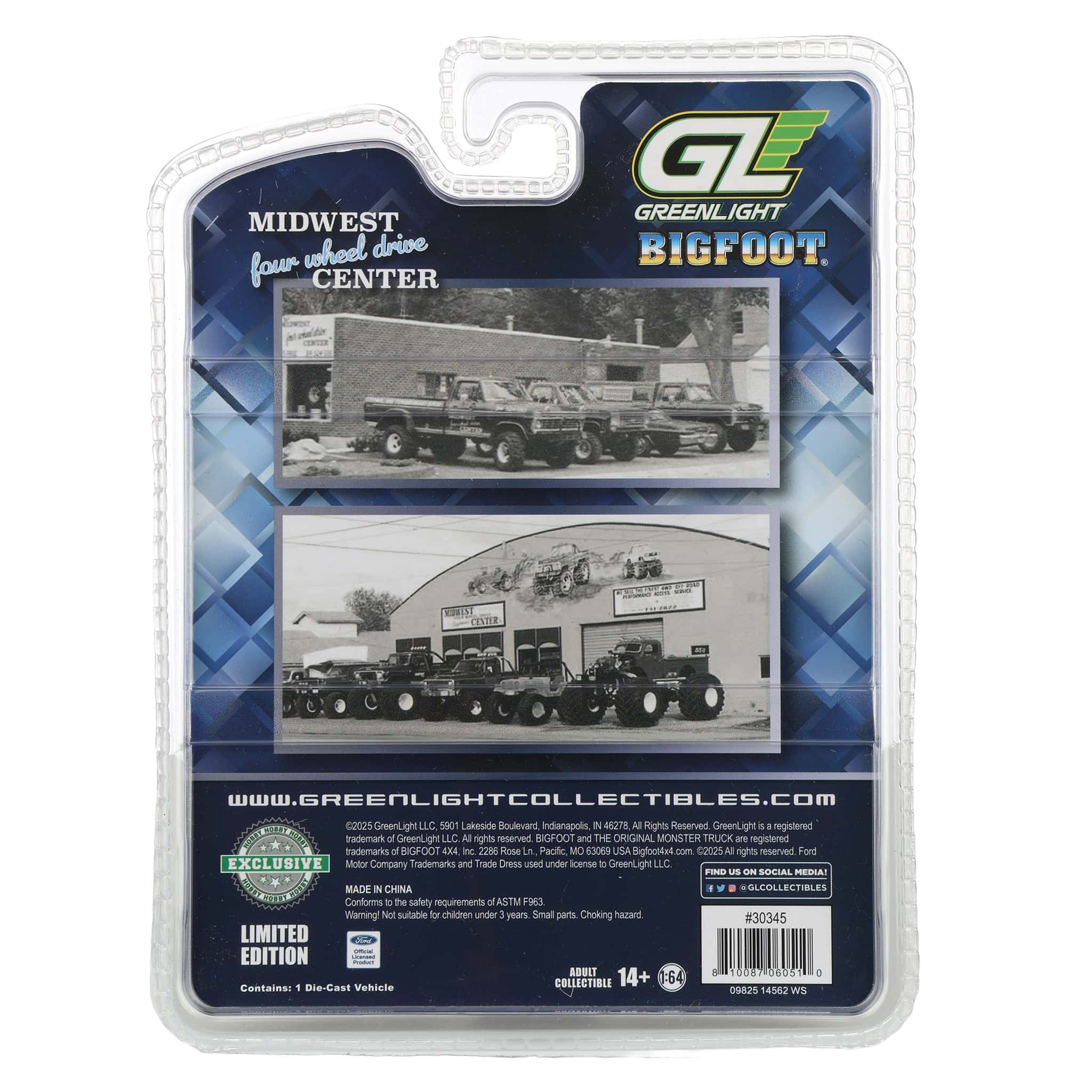 1/64 1974 Ford F-250 Pickup Truck with Camper Shell, Midwest 4WD Center - Image 7