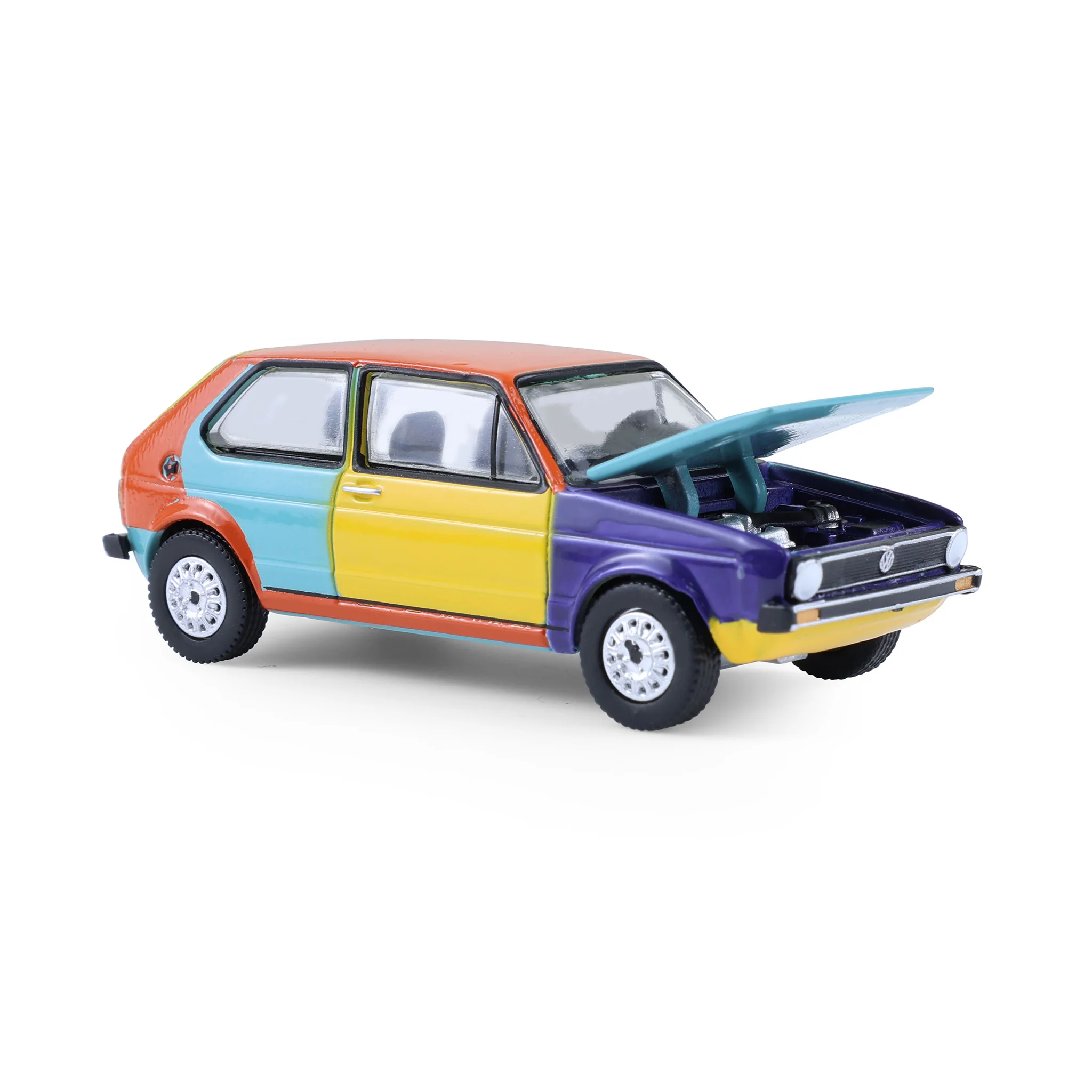 1/64 1975 Volkswagen Rabbit Harlequin Tribute, Club Vee-Dub Series 21 - Image 2