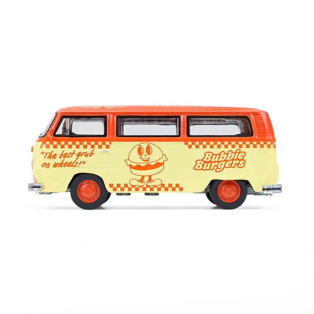 1/64 1975 Volkswagen Type 2 (T2B) Food Truck, Blue Collar Collection Series 14 - Image 3