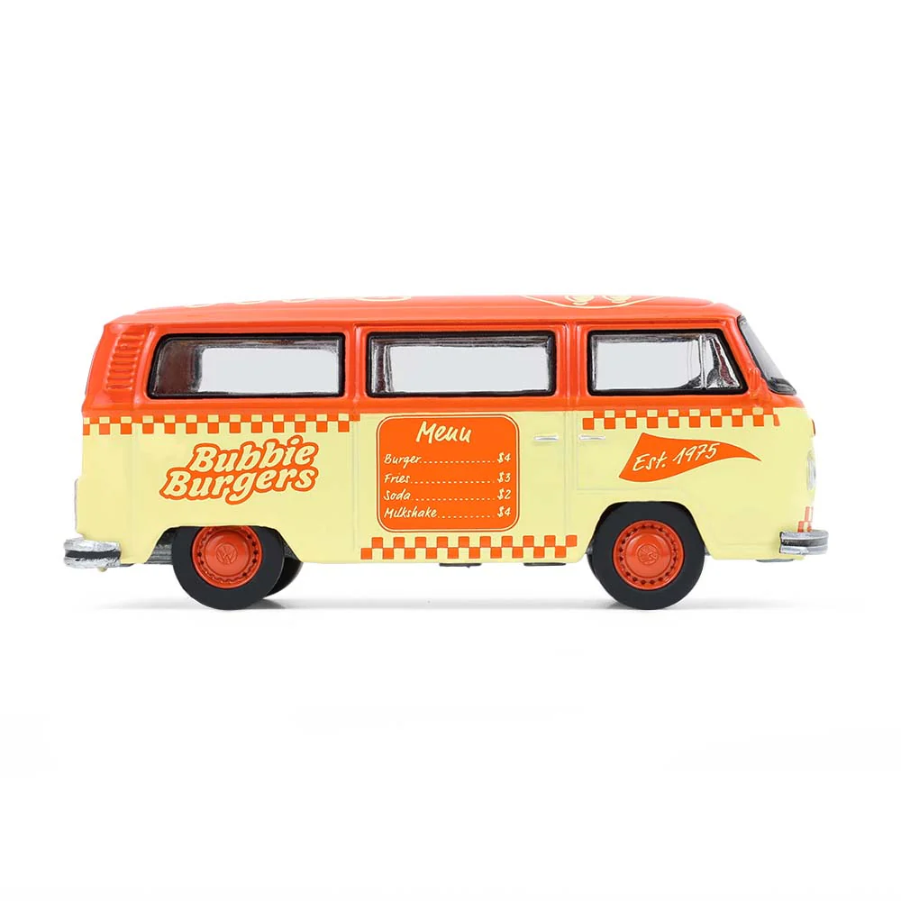 1/64 1975 Volkswagen Type 2 (T2B) Food Truck, Blue Collar Collection Series 14 - Image 4