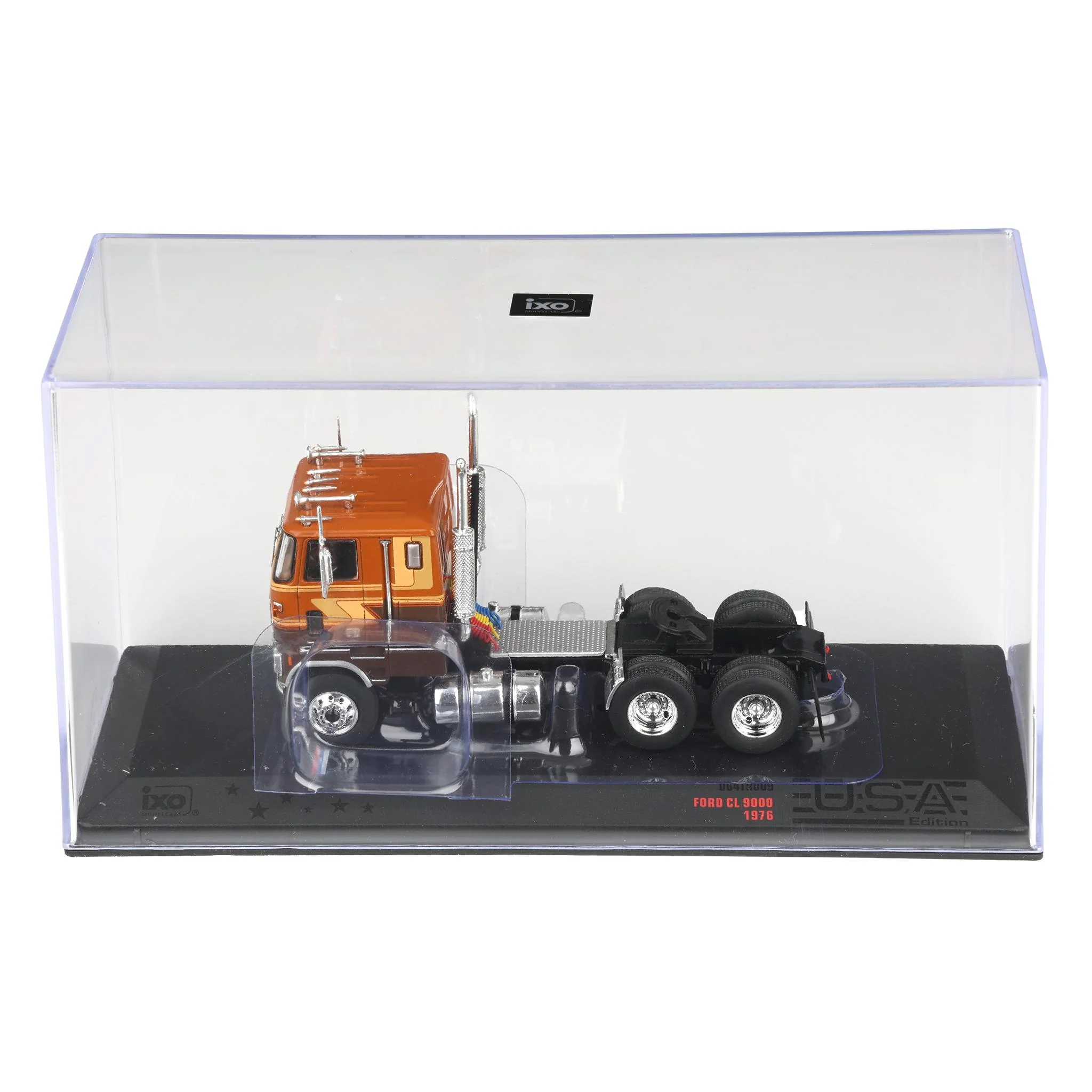 1/64 1976 Ford COE 9000 Truck by IXO America, Brown & Tan - Image 6