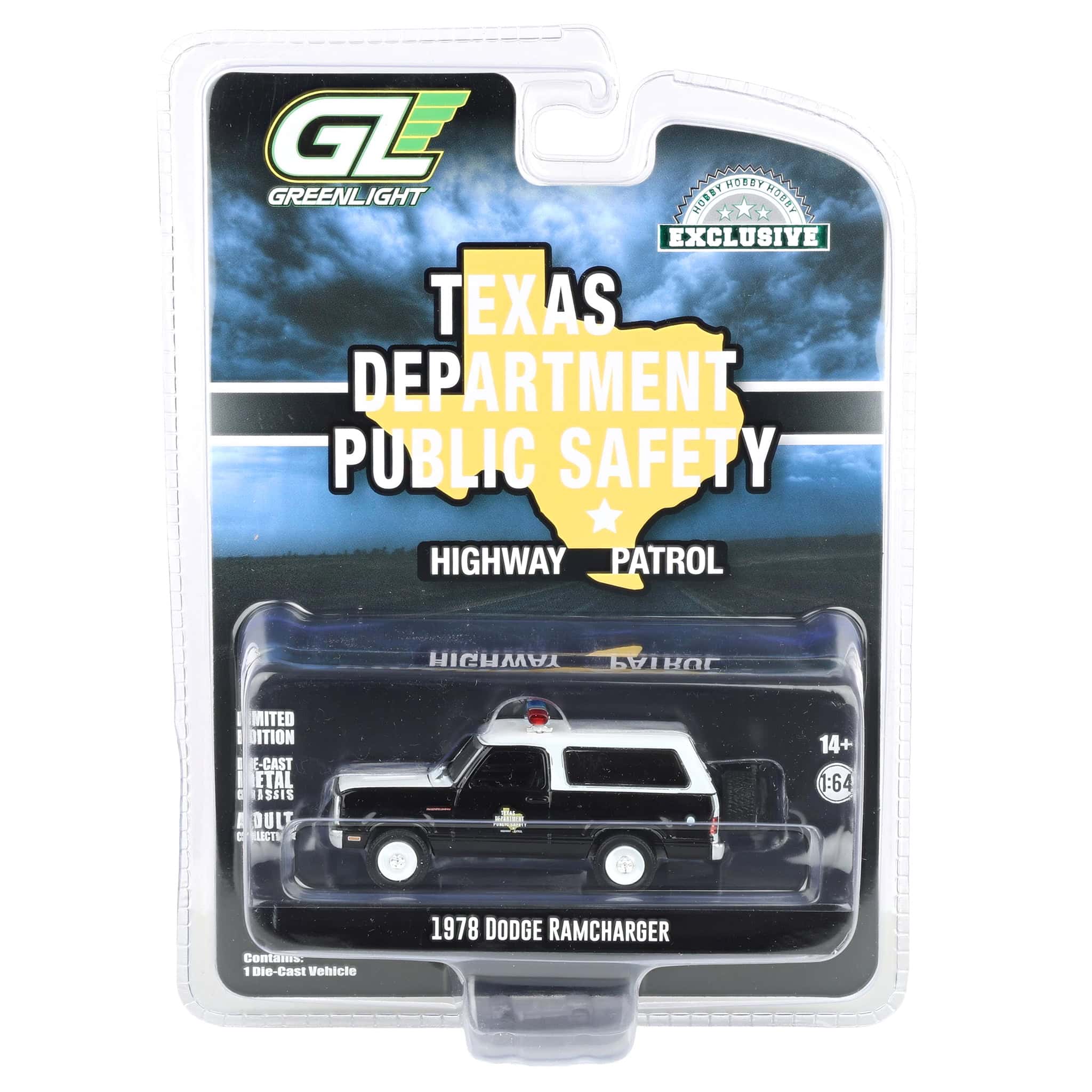 1/64 1978 Dodge Ramcharger, Texas Department of Public Safety, Hobby Exclusive Hot Pursuit - Image 6