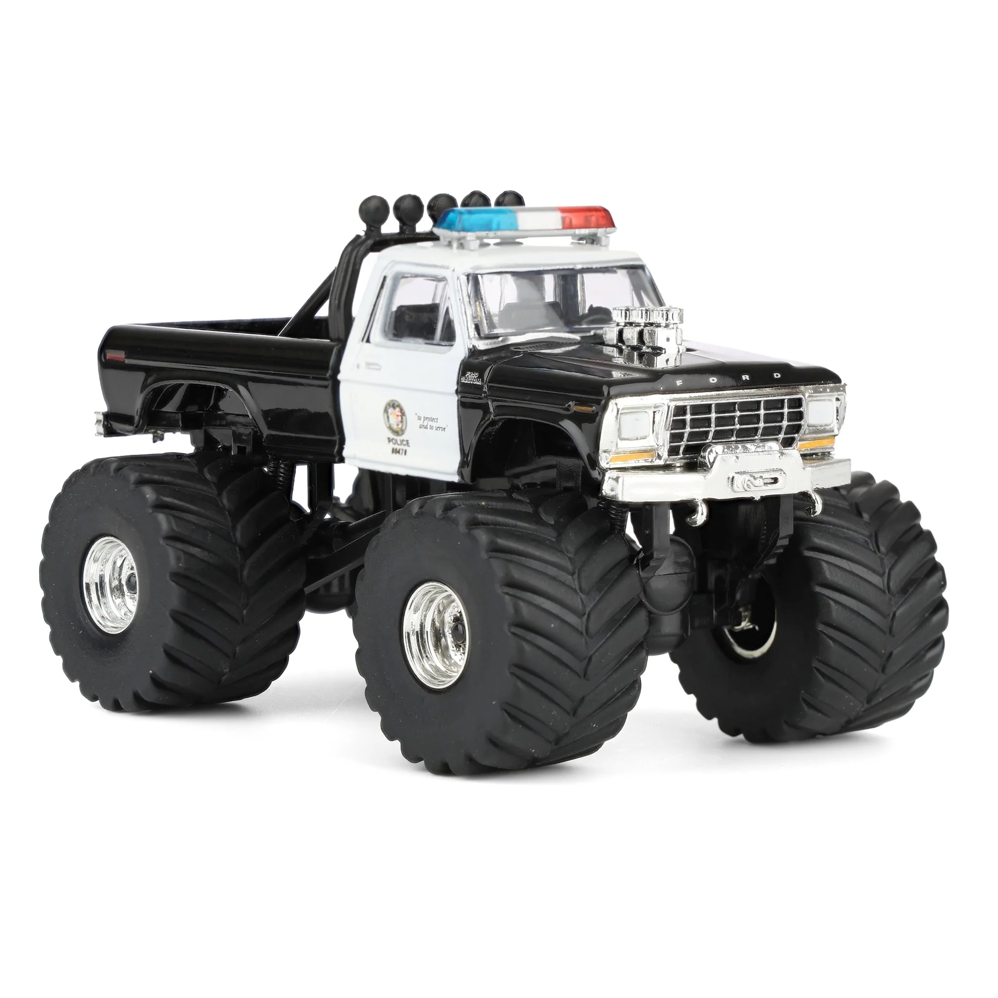 1/64 1978 Ford F-250, Los Angeles Police Department, Kings of Crunch x Hot Pursuit Special Edition Series 17 - Image 2