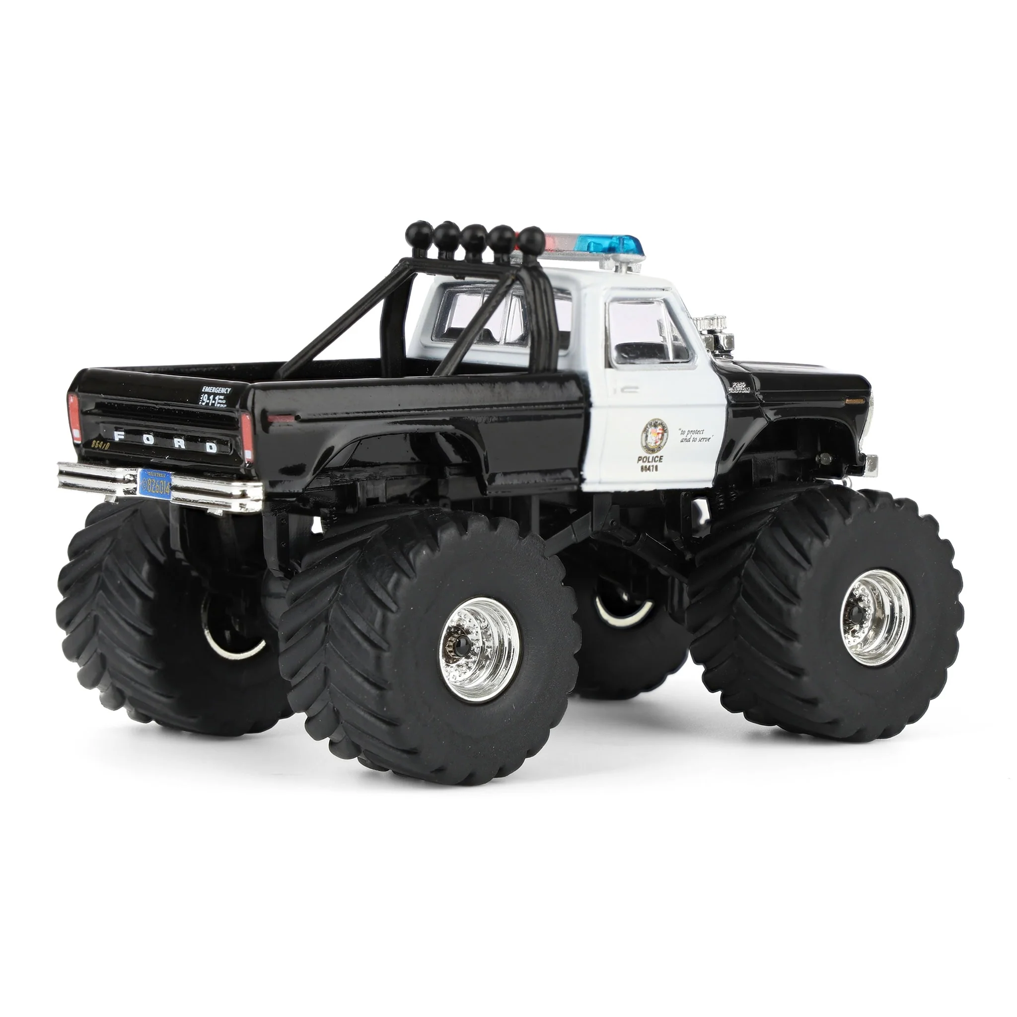 1/64 1978 Ford F-250, Los Angeles Police Department, Kings of Crunch x Hot Pursuit Special Edition Series 17 - Image 3