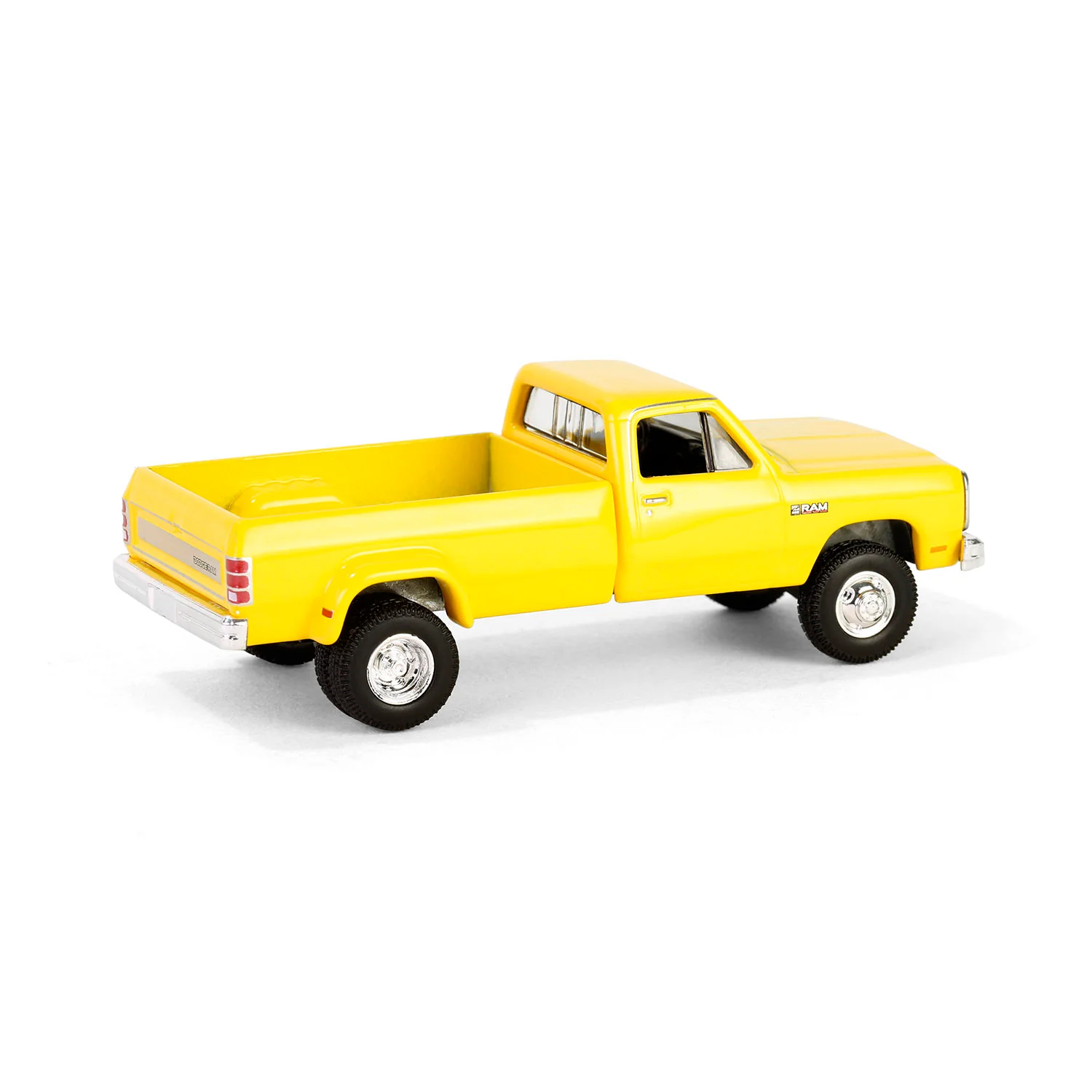 1/64 1982 Dodge Ram D350 Dually, Construction Yellow, Dually Drivers Series 15 - Image 3