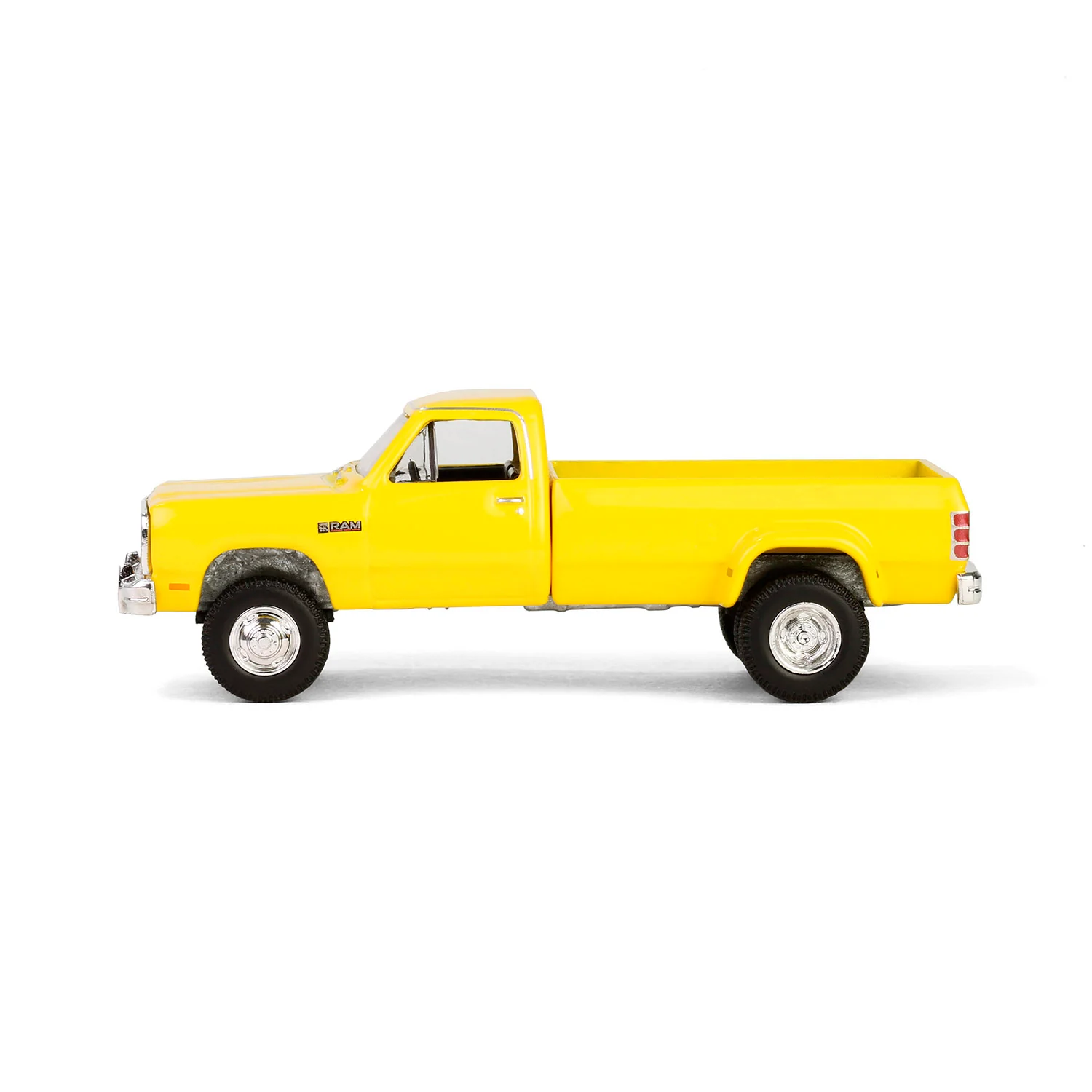 1/64 1982 Dodge Ram D350 Dually, Construction Yellow, Dually Drivers Series 15 - Image 4