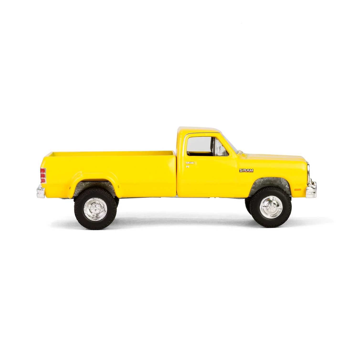 1/64 1982 Dodge Ram D350 Dually, Construction Yellow, Dually Drivers Series 15 - Image 7