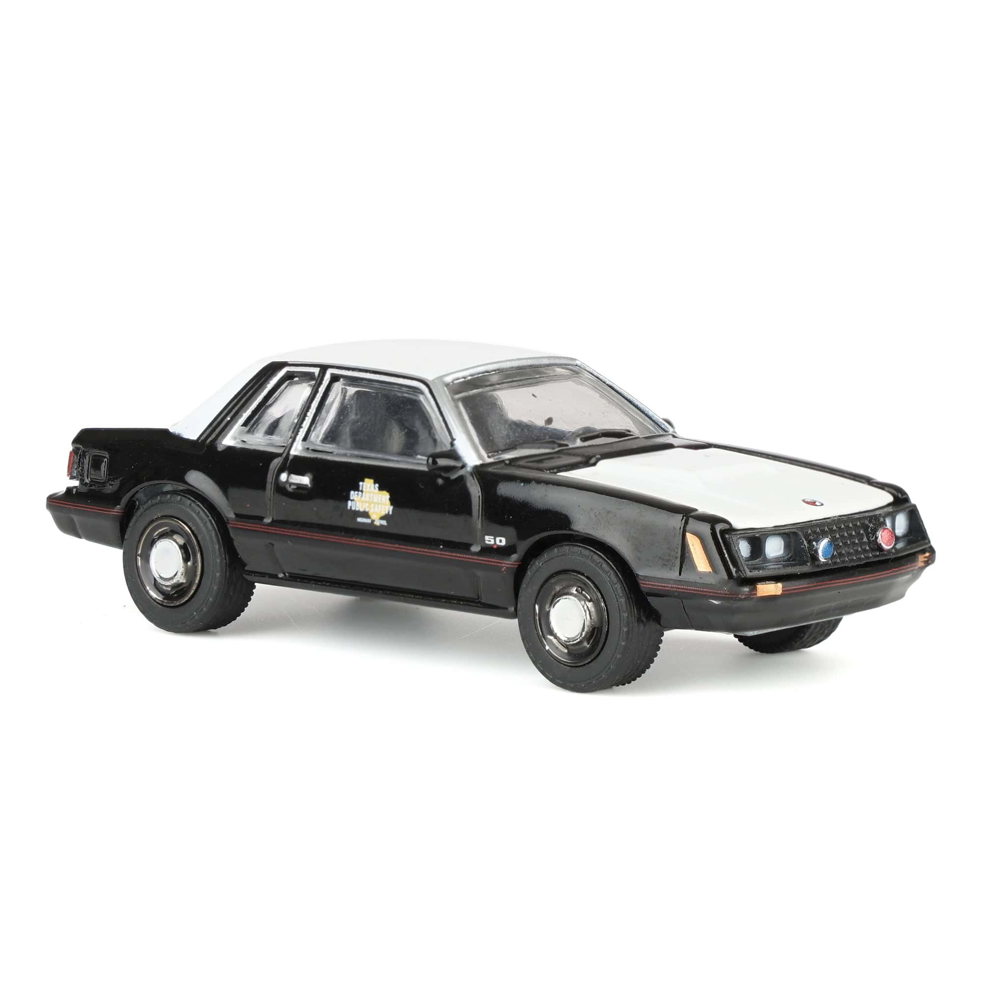 1/64 1982 Ford Mustang SSP, Texas Department of Public Safety, Hobby Exclusive Hot Pursuit - Image 2