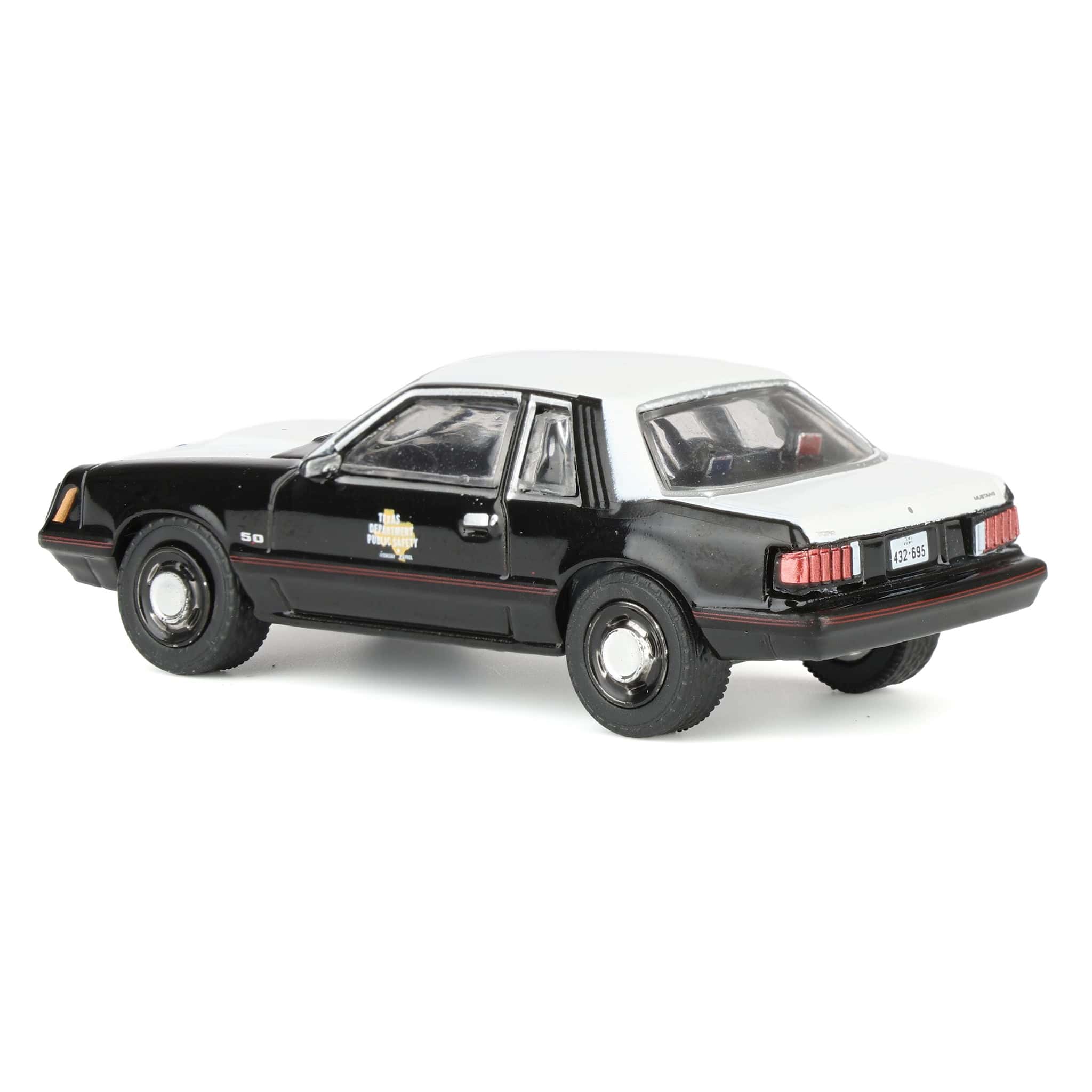 1/64 1982 Ford Mustang SSP, Texas Department of Public Safety, Hobby Exclusive Hot Pursuit - Image 4