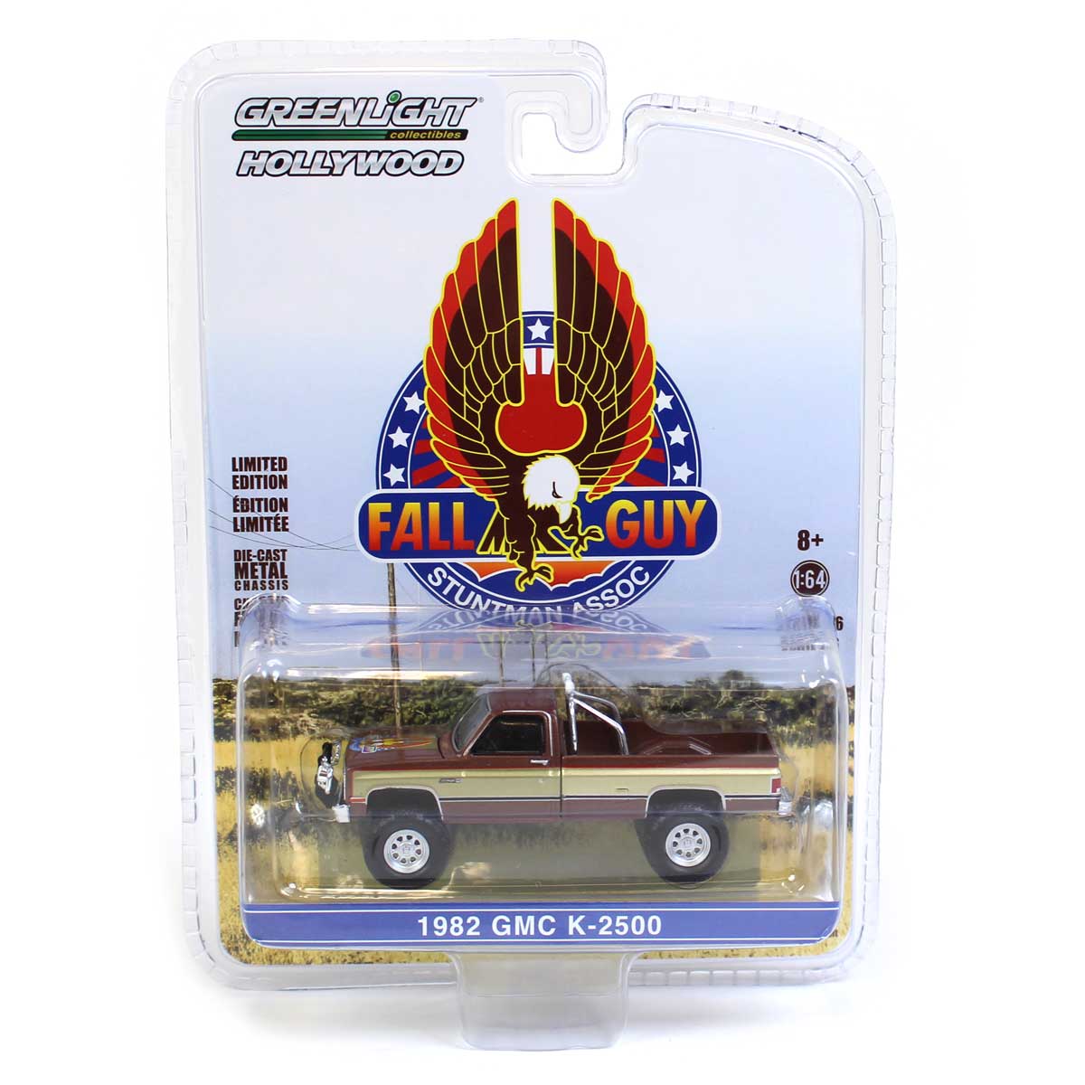 1/64 1982 GMC K-2500, Fall Guy Stuntman Association, Hollywood Series 26 - Image 5