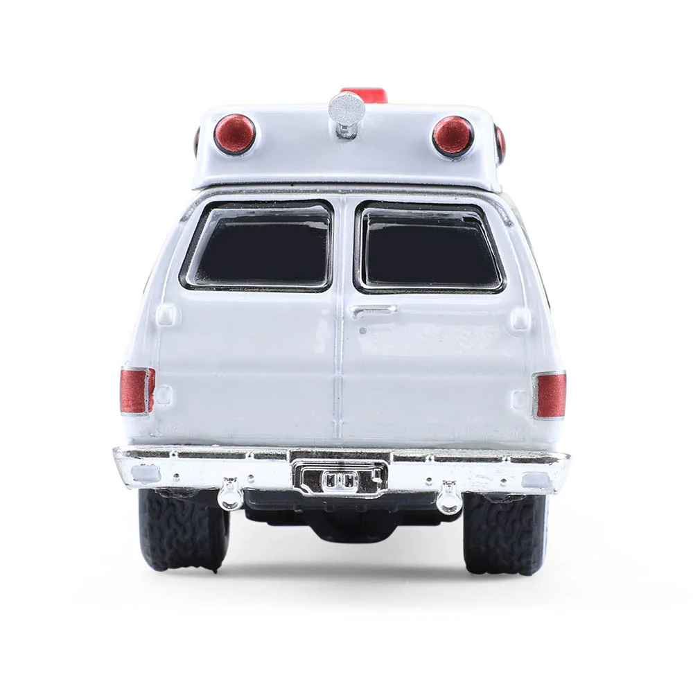 1/64 1983 Chevrolet Suburban K20 Custom Deluxe Ambulance, Plain White, Hobby Exclusive - Image 6
