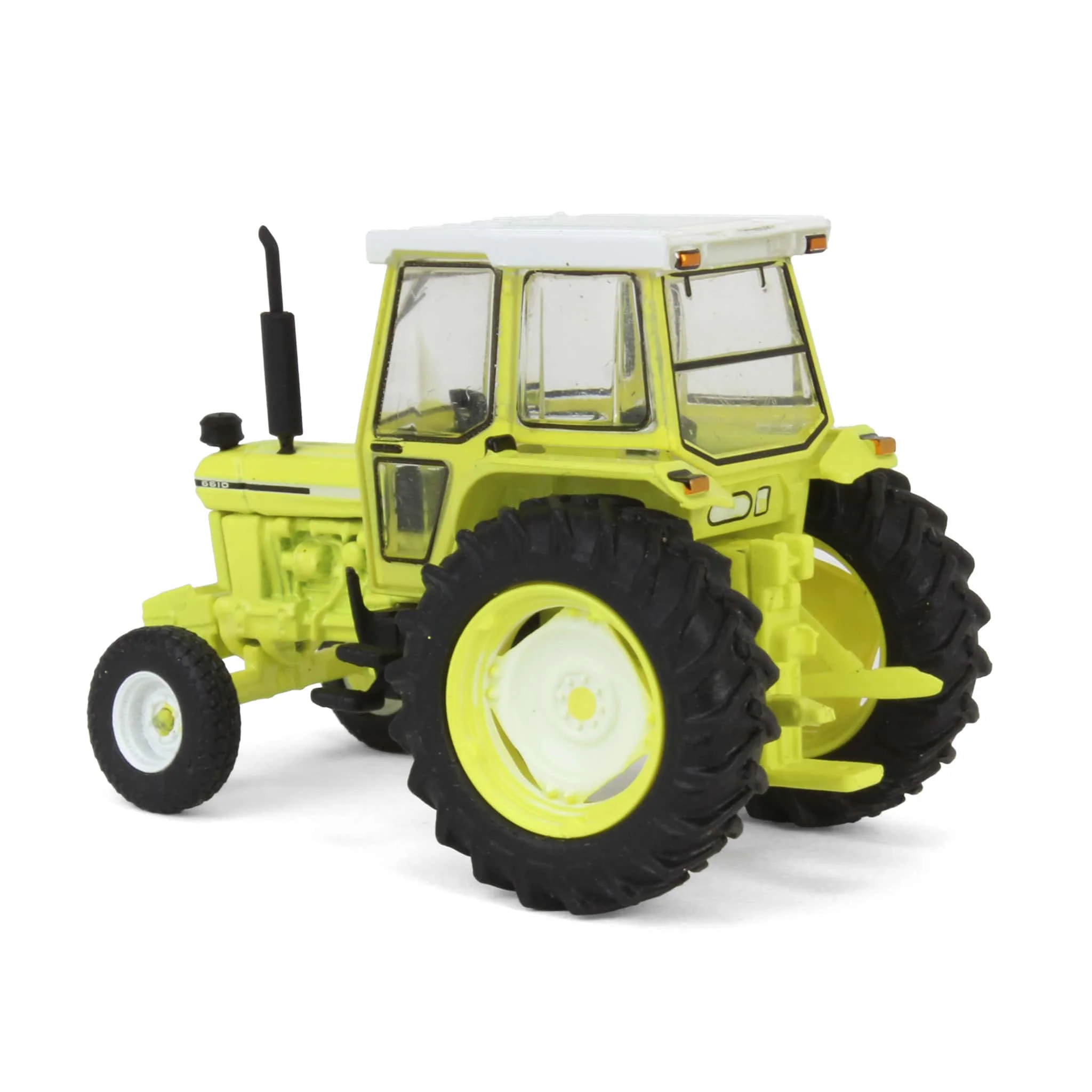 1/64 1983 Ford 6610 Tractor, High-Vis Yellow, GreenLight Down on the Farm Series 9 - Image 4