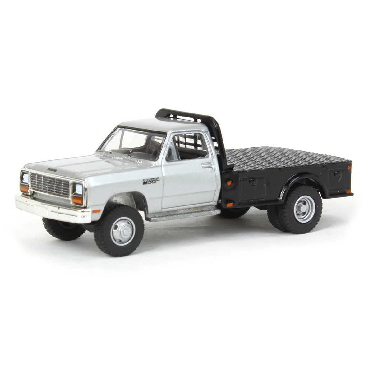 1/64 1985 Dodge Ram W350 Power Ram Dually Flatbed, Dually Drivers Series 12