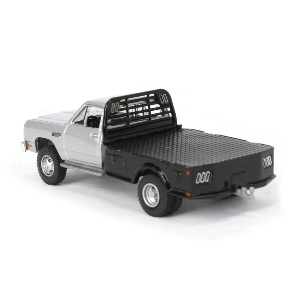 1/64 1985 Dodge Ram W350 Power Ram Dually Flatbed, Dually Drivers Series 12 - Image 4