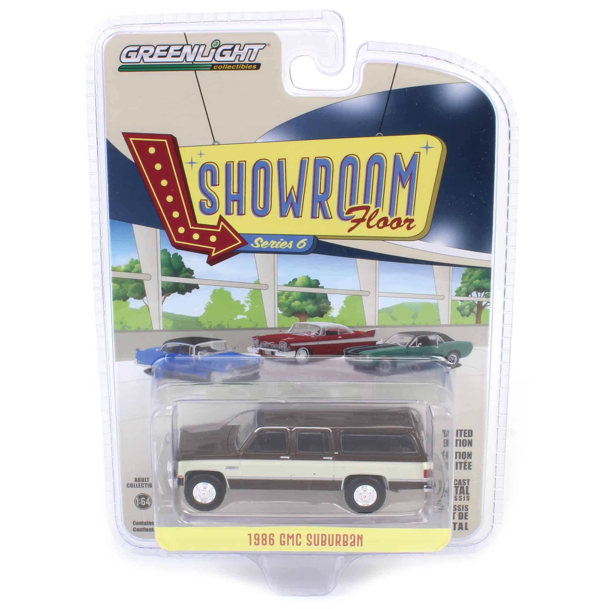 1/64 1986 GMC Suburban, Indian Bronze & Doeskin Tan, Showroom Floor Series 6 - Image 5