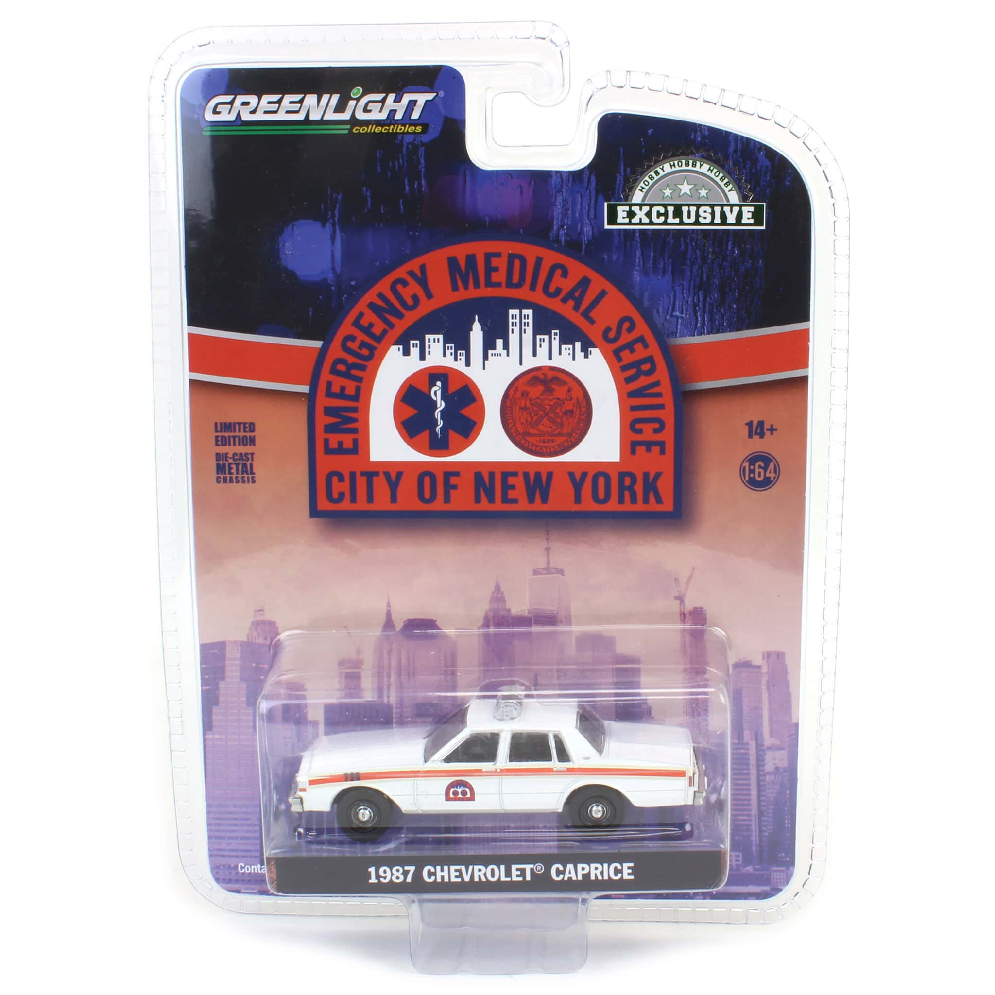 1/64 1987 Chevrolet Caprice, NYC EMS, Hobby Exclusive - Image 5