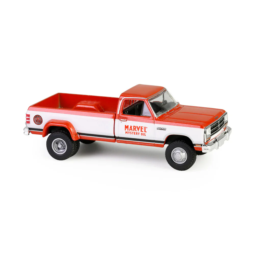 1/64 1989 Dodge Ram Dually, Marvel Mystery Oil, Dually Drivers Series 16 - Image 2