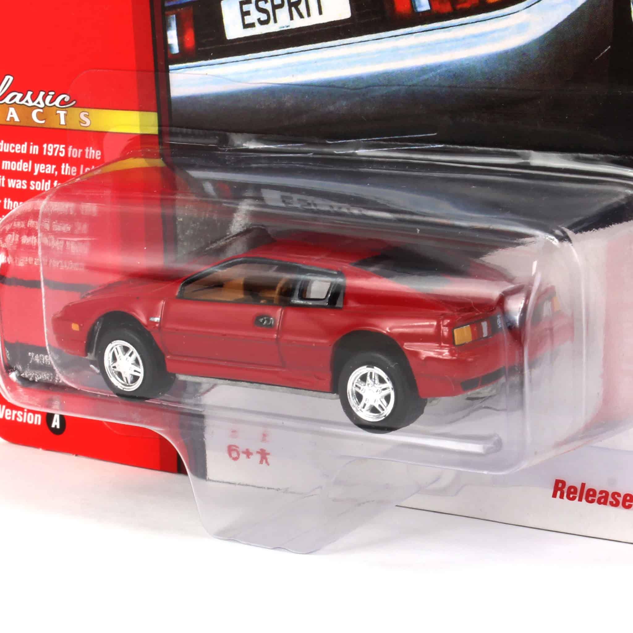 1/64 1989 Lotus Espirit (Red), Classic Gold 2021 Release 4A - Image 3