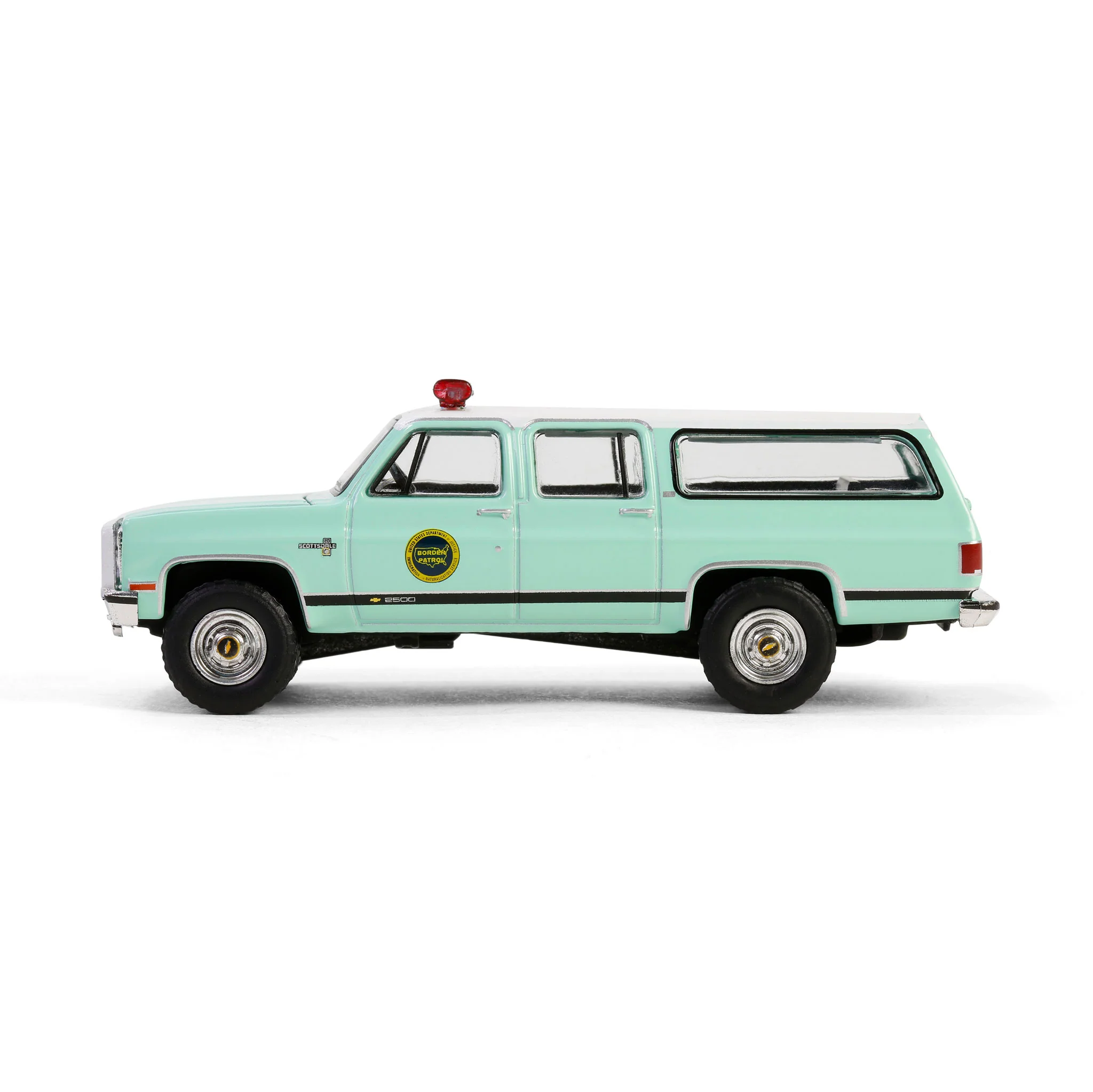 1/64 1990 Chevrolet Suburban K20 Scottsdale, US Border Patrol, Hobby Exclusive - Image 2