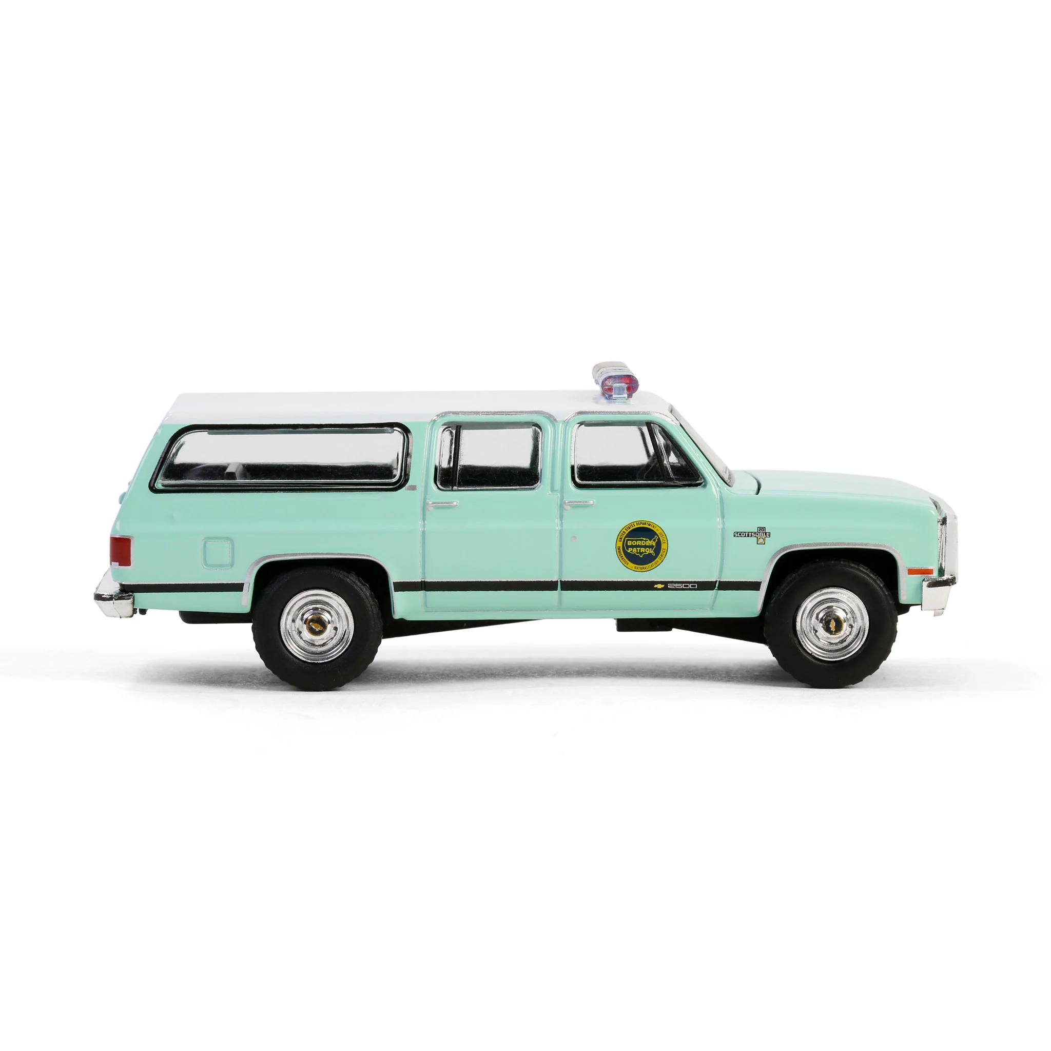 1/64 1990 Chevrolet Suburban K20 Scottsdale, US Border Patrol, Hobby Exclusive - Image 3