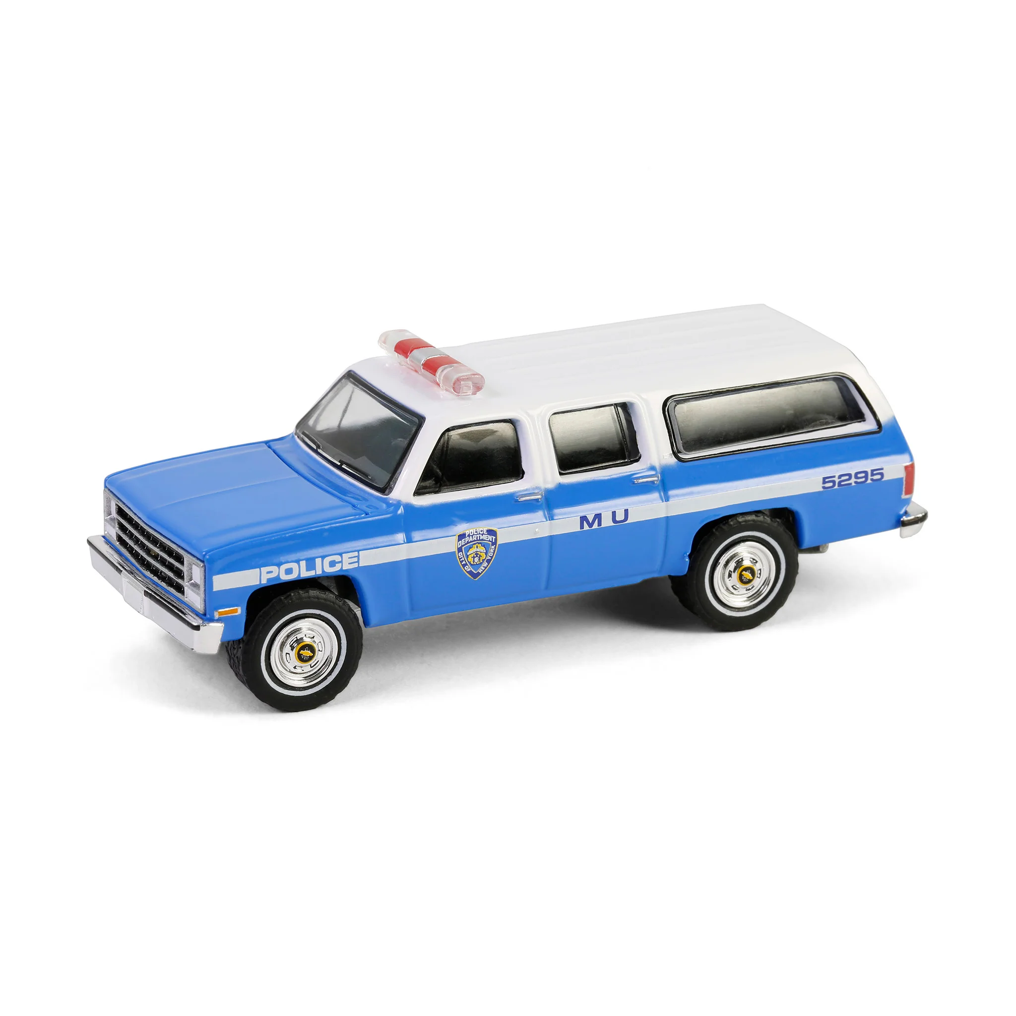 1/64 1990 Chevrolet Suburban K2500 Scottsdale, NYPD, Hot Pursuit Series 46