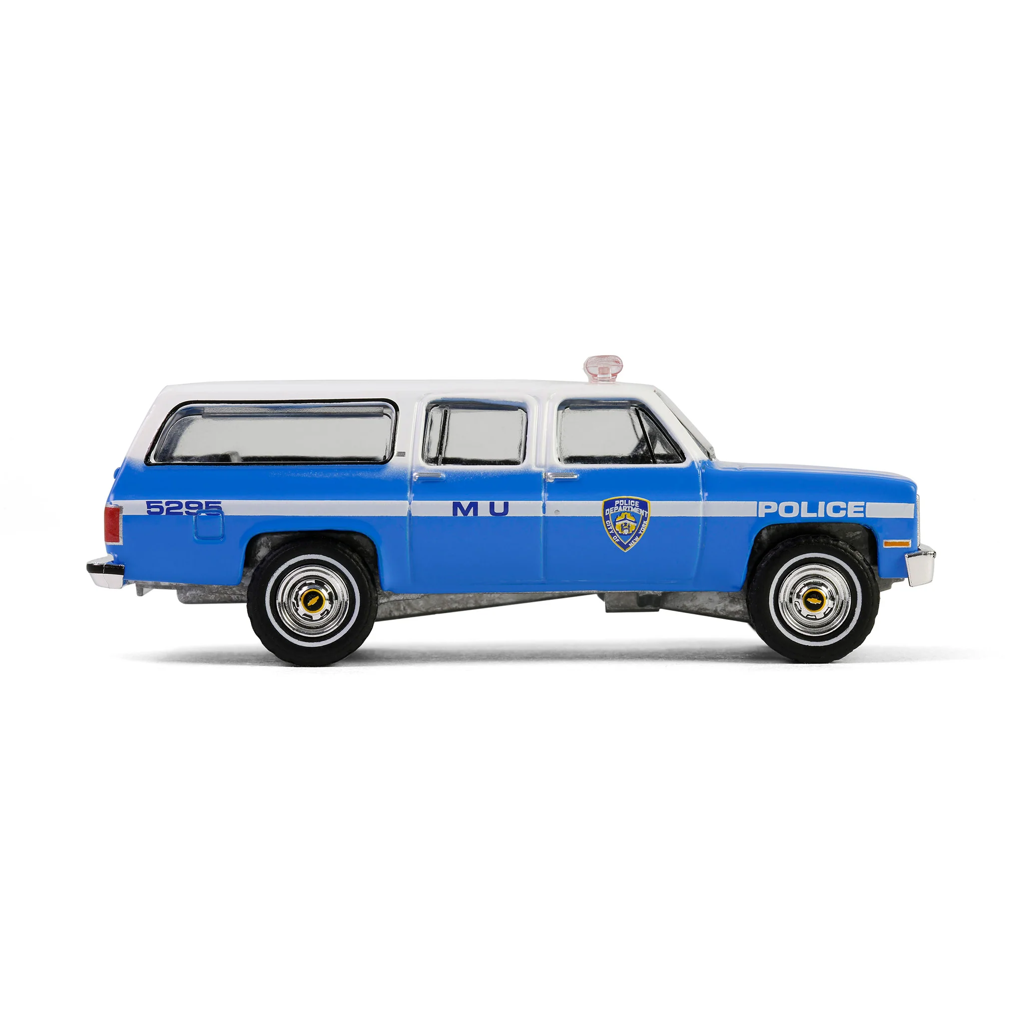 1/64 1990 Chevrolet Suburban K2500 Scottsdale, NYPD, Hot Pursuit Series 46 - Image 5