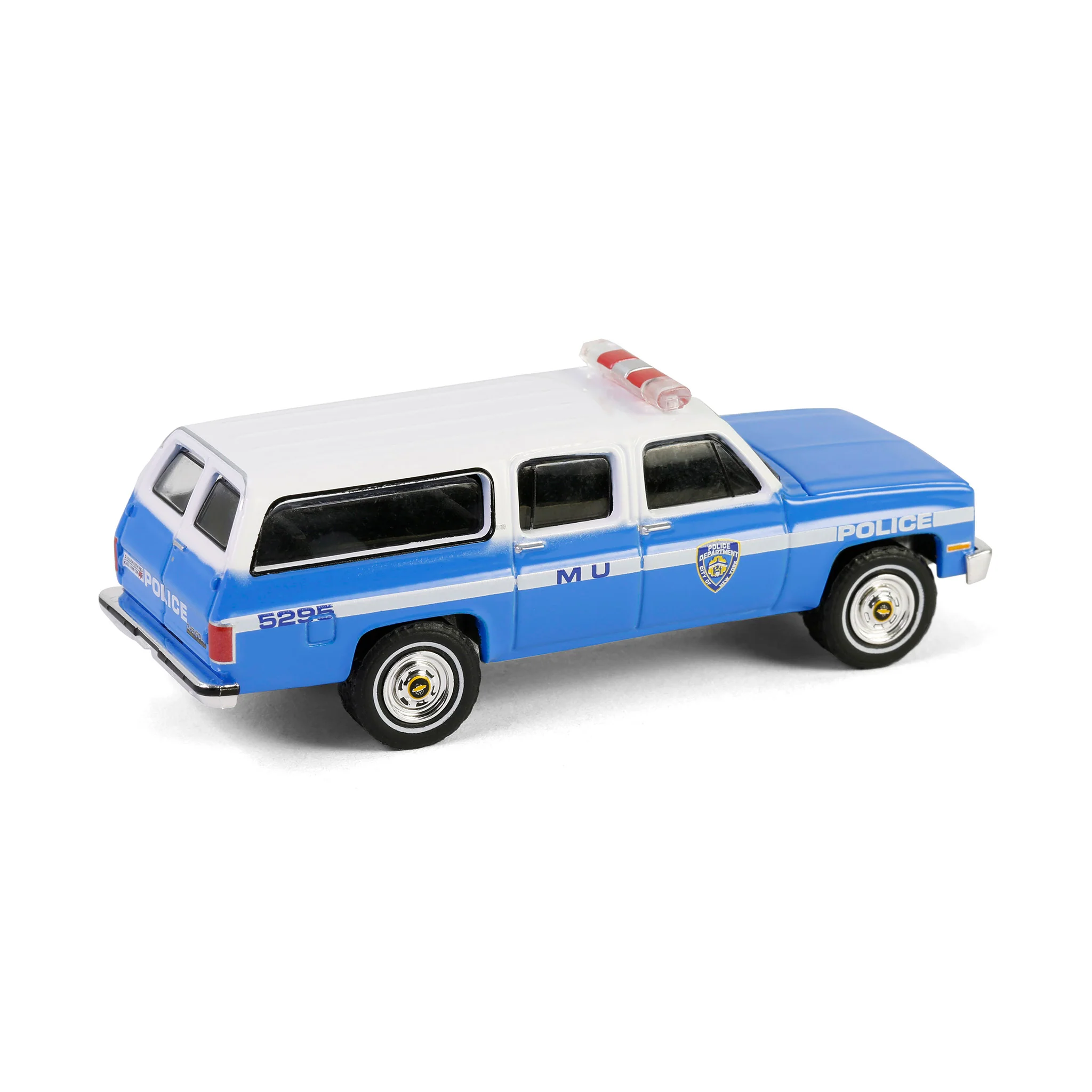 1/64 1990 Chevrolet Suburban K2500 Scottsdale, NYPD, Hot Pursuit Series 46 - Image 6