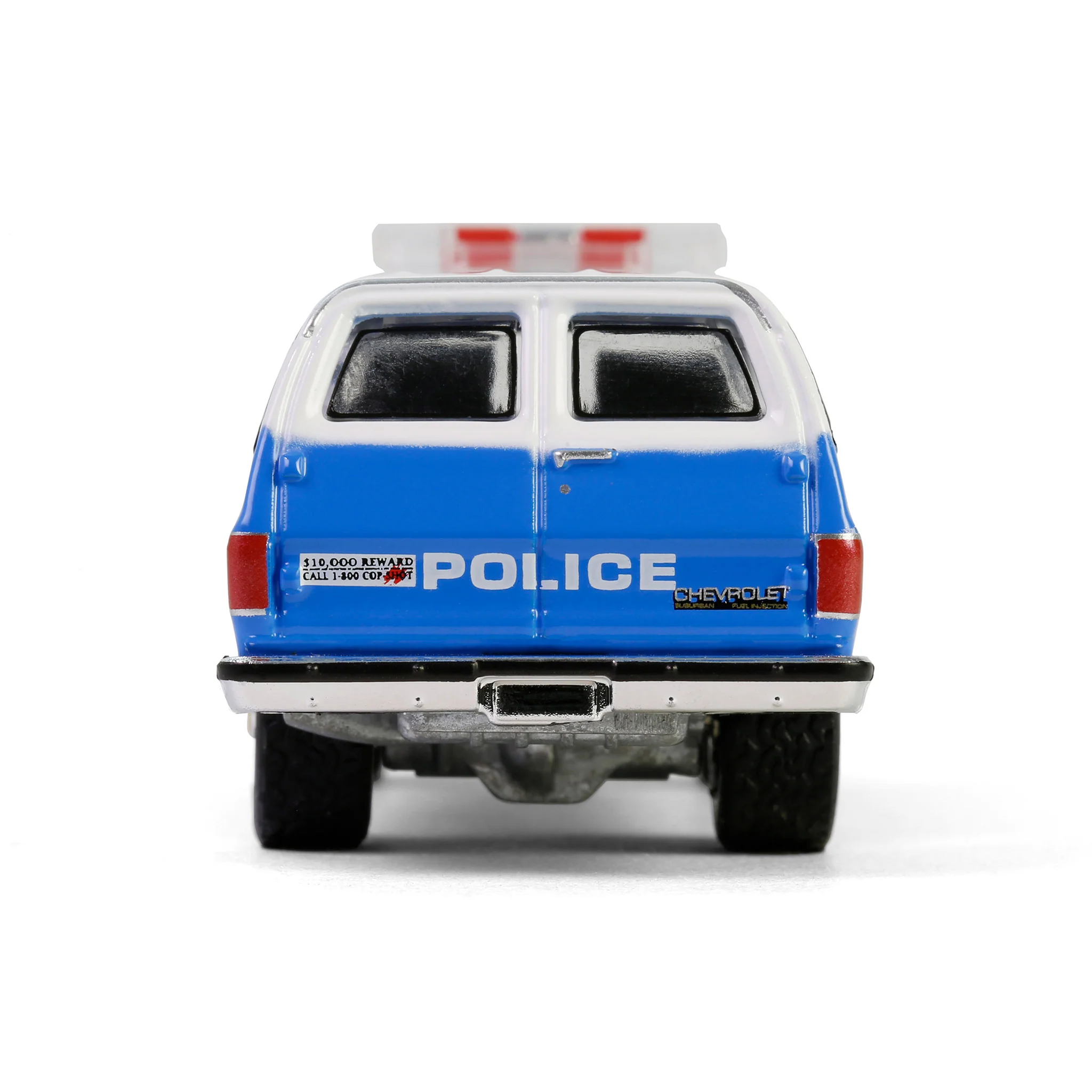 1/64 1990 Chevrolet Suburban K2500 Scottsdale, NYPD, Hot Pursuit Series 46 - Image 8