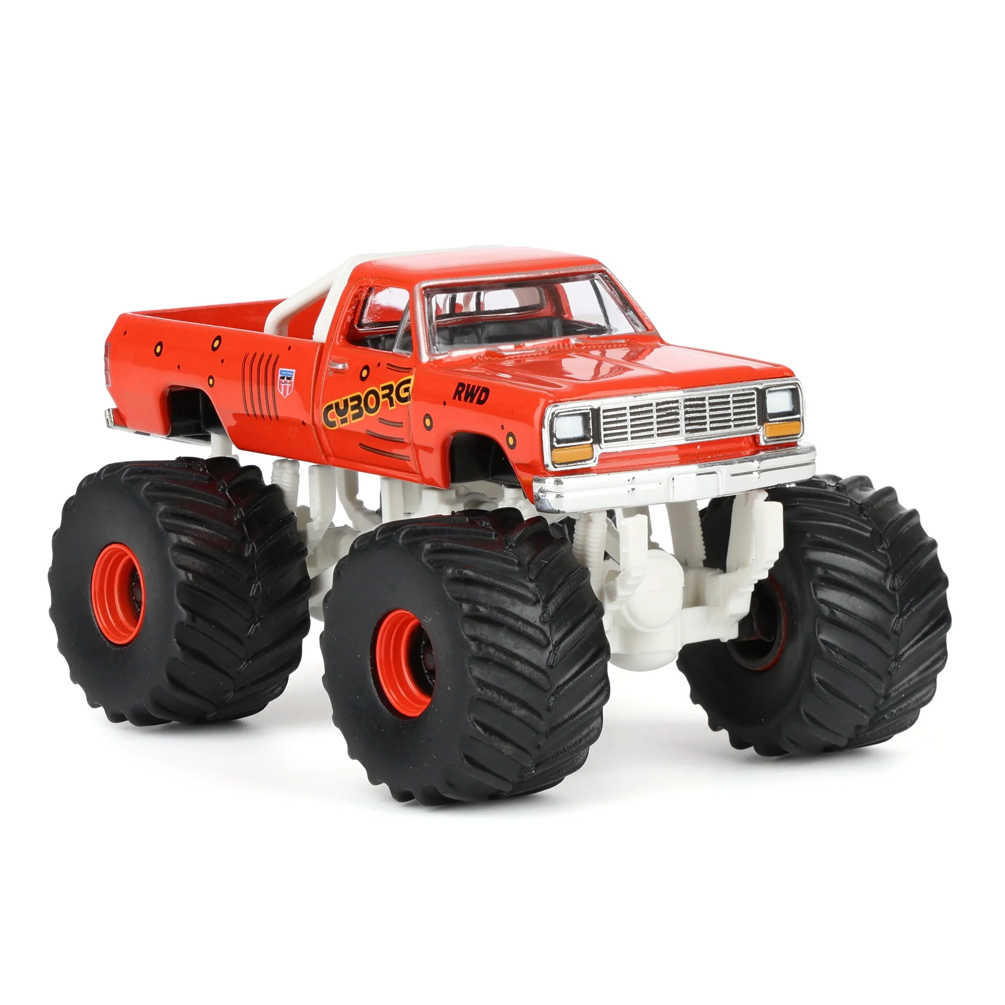 1/64 1990 Dodge Ram D250, Cyborg, Kings of Crunch Series 16 - Image 2