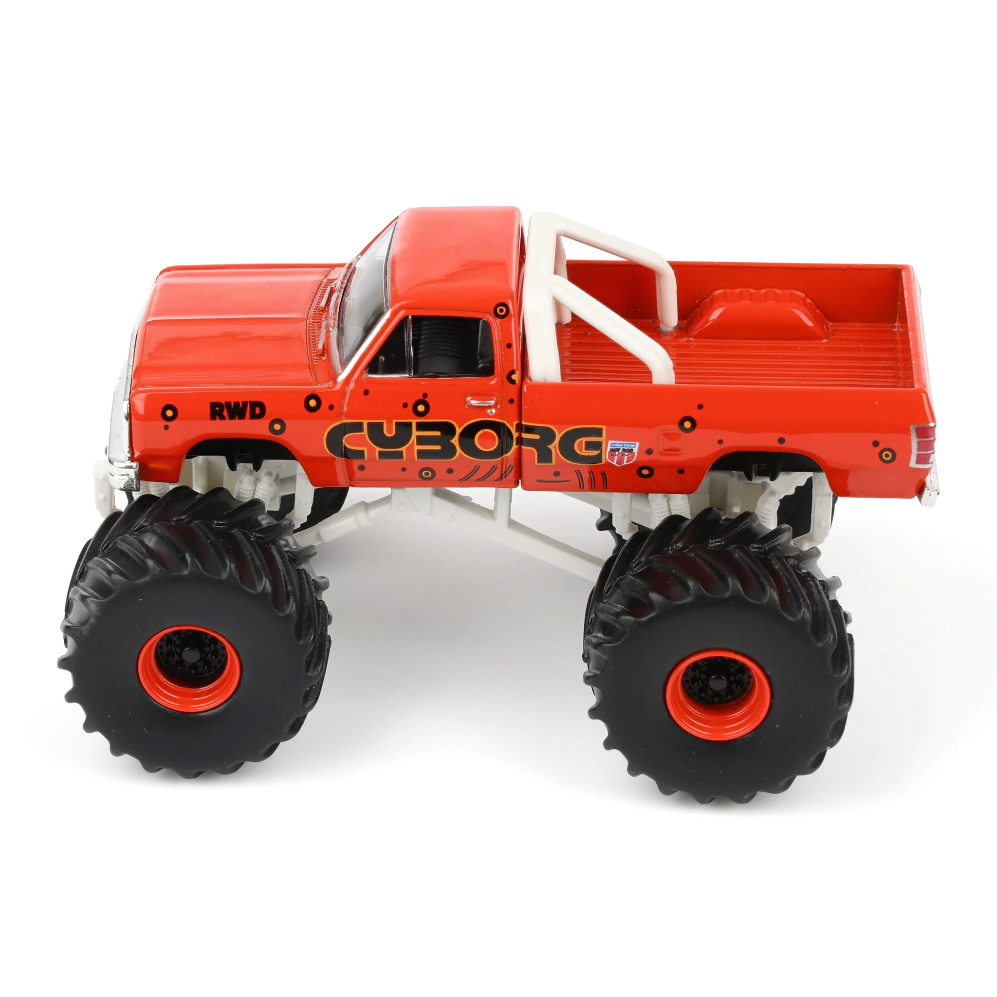 1/64 1990 Dodge Ram D250, Cyborg, Kings of Crunch Series 16 - Image 5