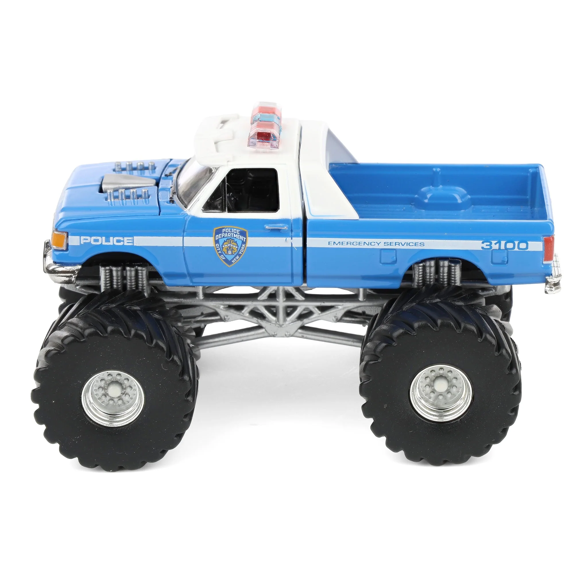 1/64 1990 Ford F-350, NYPD, Kings of Crunch x Hot Pursuit Special Edition Series 17 - Image 5