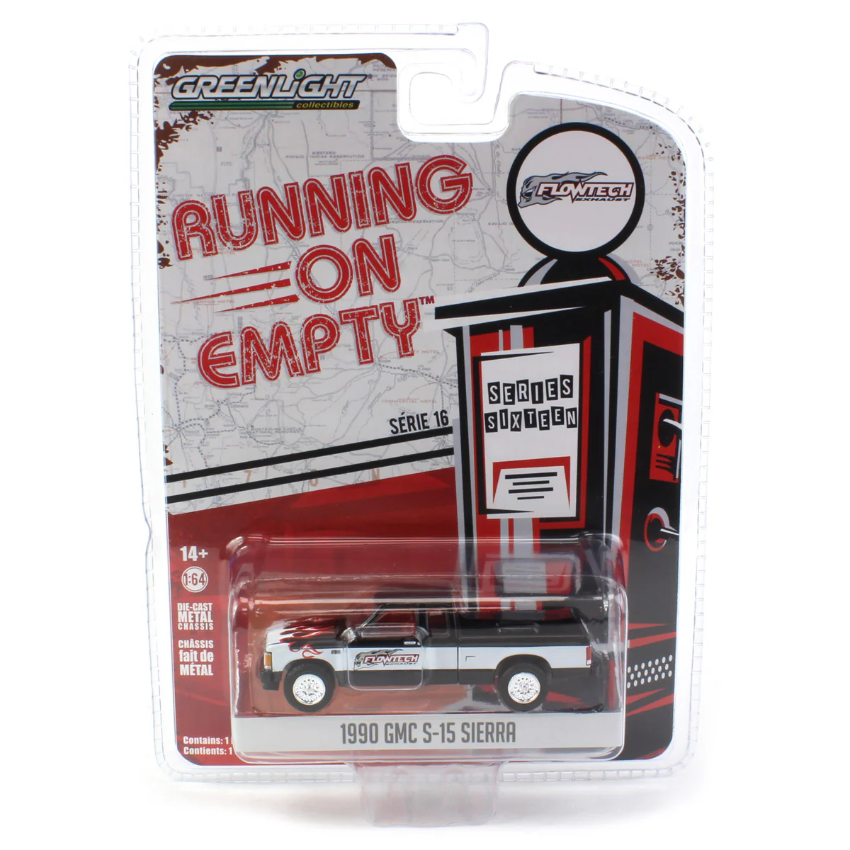 1/64 1990 GMC S-15 Sierra, Flowtech Exhaust, Running on Empty Series 16 - Image 5