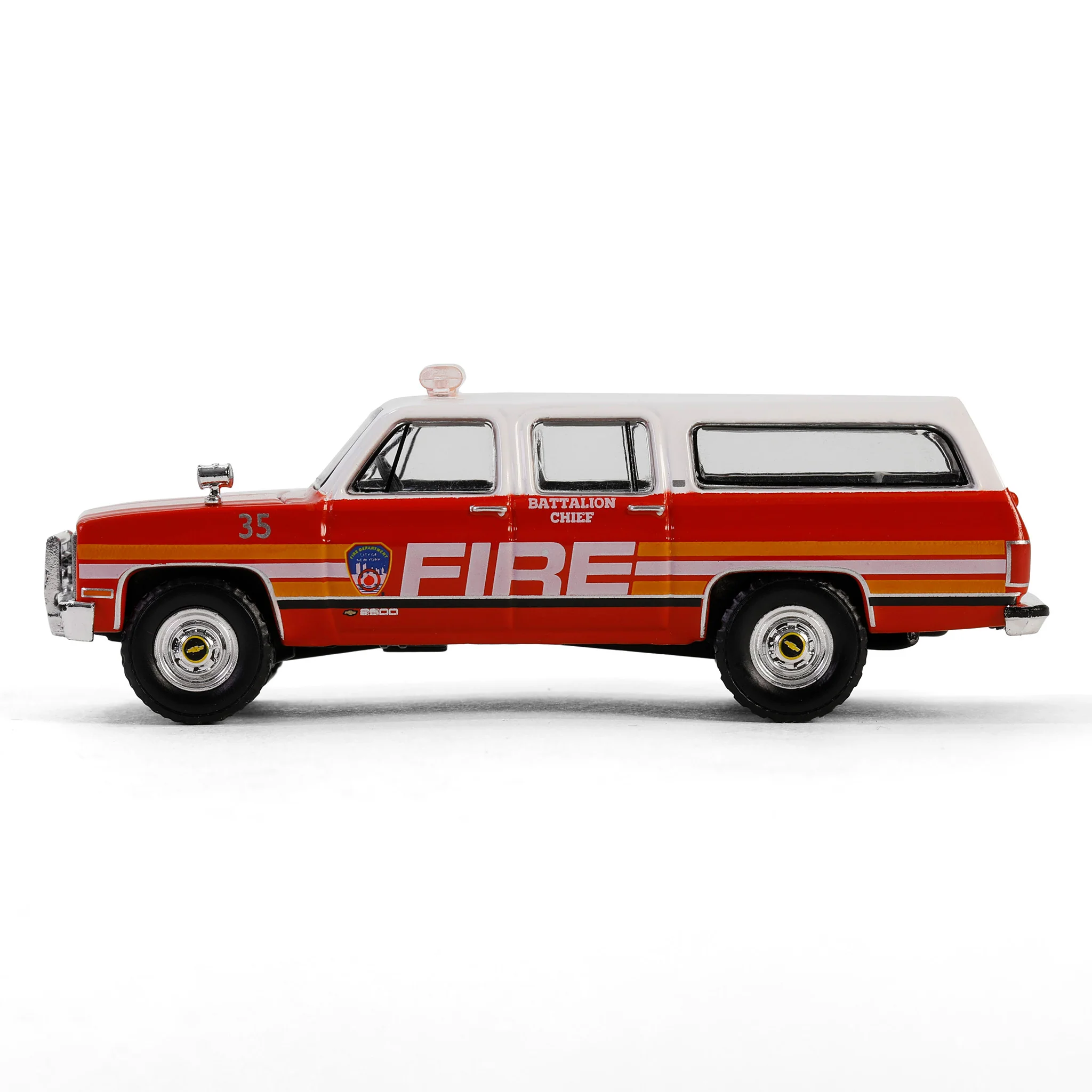 1/64 1991 Chevrolet Suburban, FDNY Battalion Chief, Hobby Exclusive - Image 2
