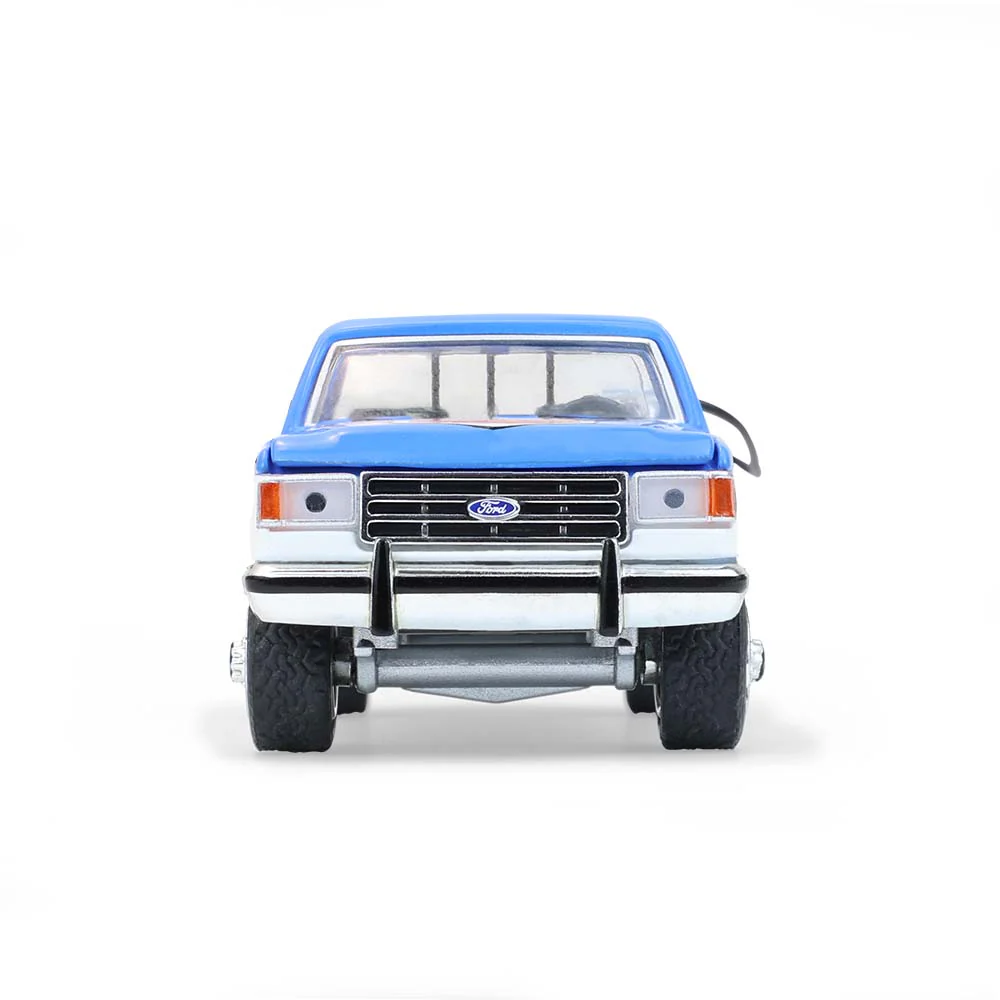 1/64 1991 Ford F-250 XL, Chevron, Blue Collar Collection Series 14 - Image 6