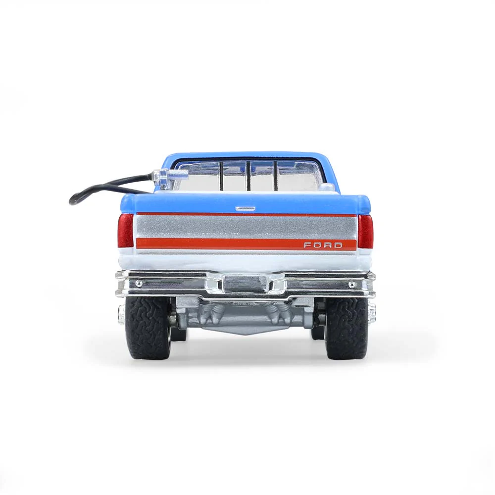 1/64 1991 Ford F-250 XL, Chevron, Blue Collar Collection Series 14 - Image 7