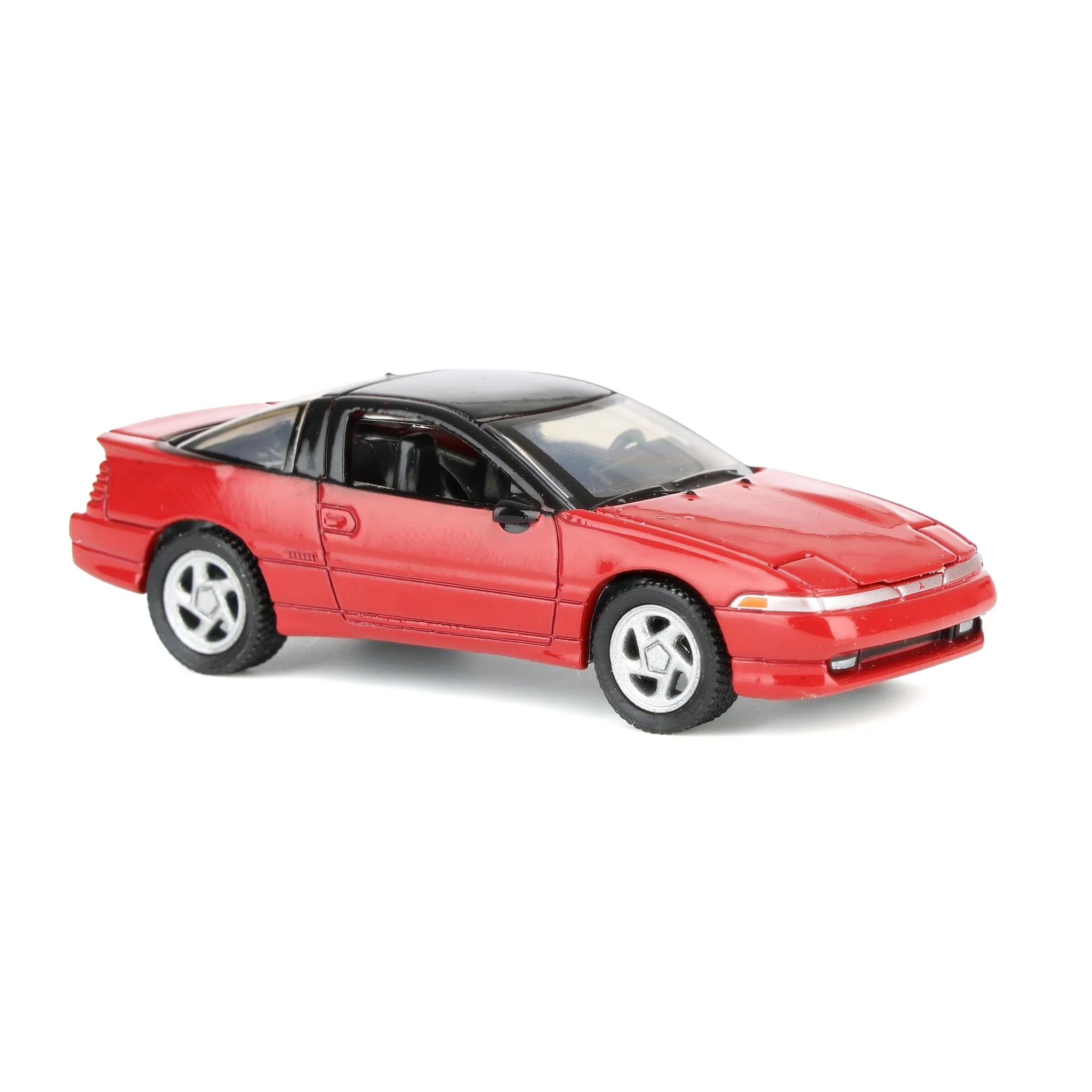 1/64 1991 Mitsubishi Eclipse GSX, Maranello Red, Auto World - Image 2