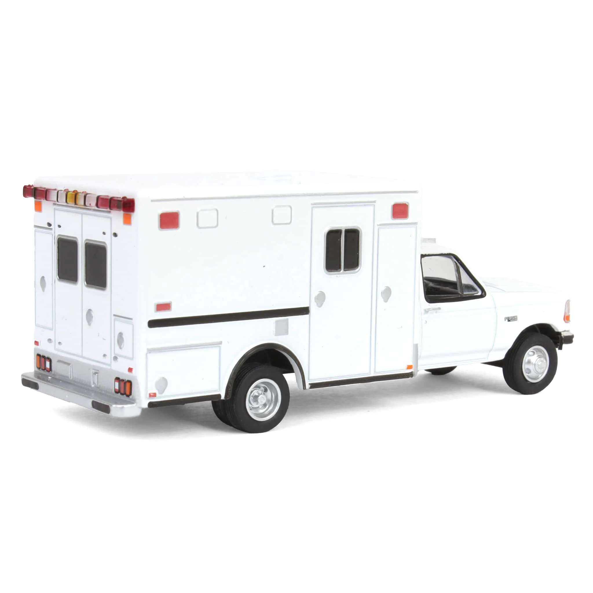 1/64 1992 Ford F-350 Ambulance, White, Hobby Exclusive - Image 3