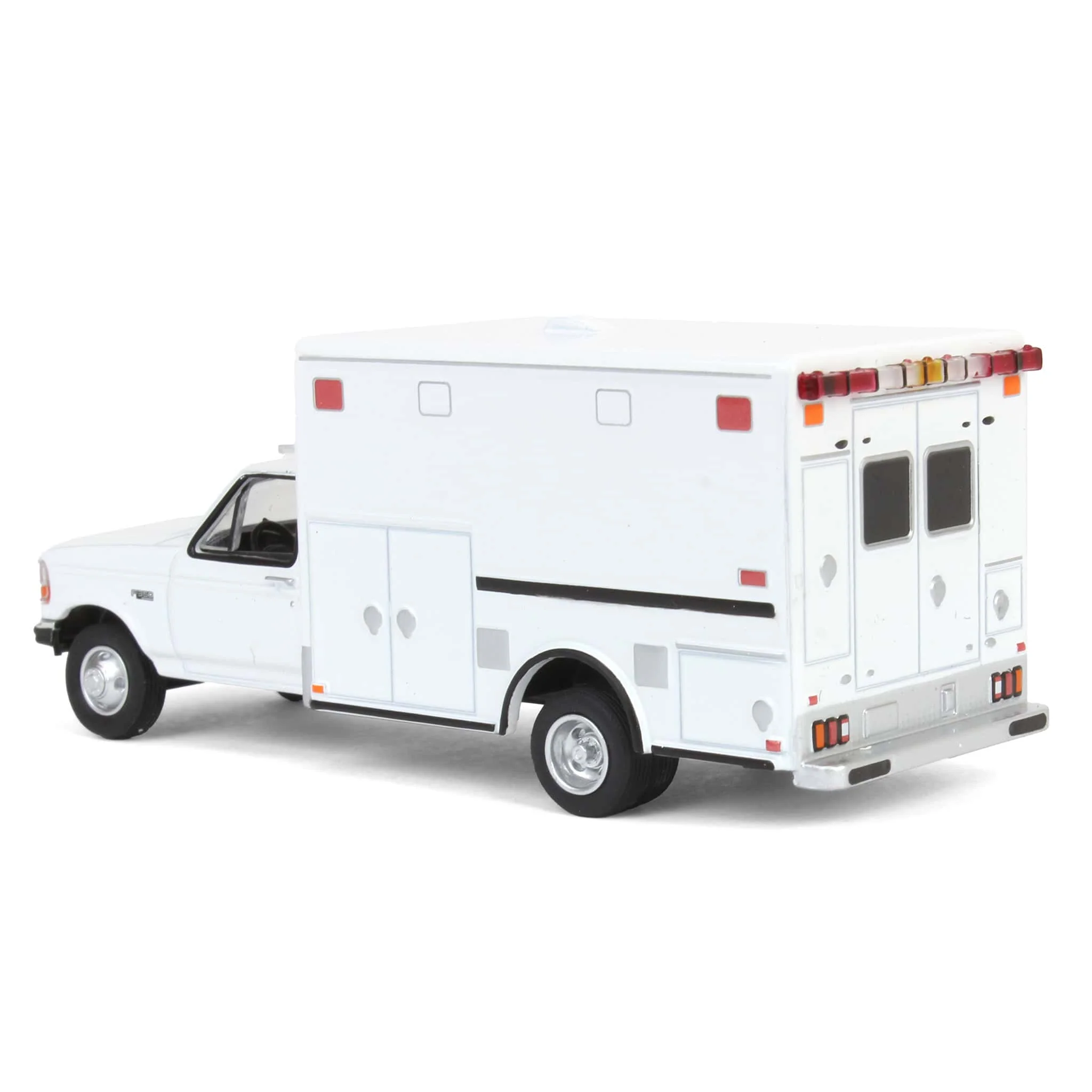 1/64 1992 Ford F-350 Ambulance, White, Hobby Exclusive - Image 4
