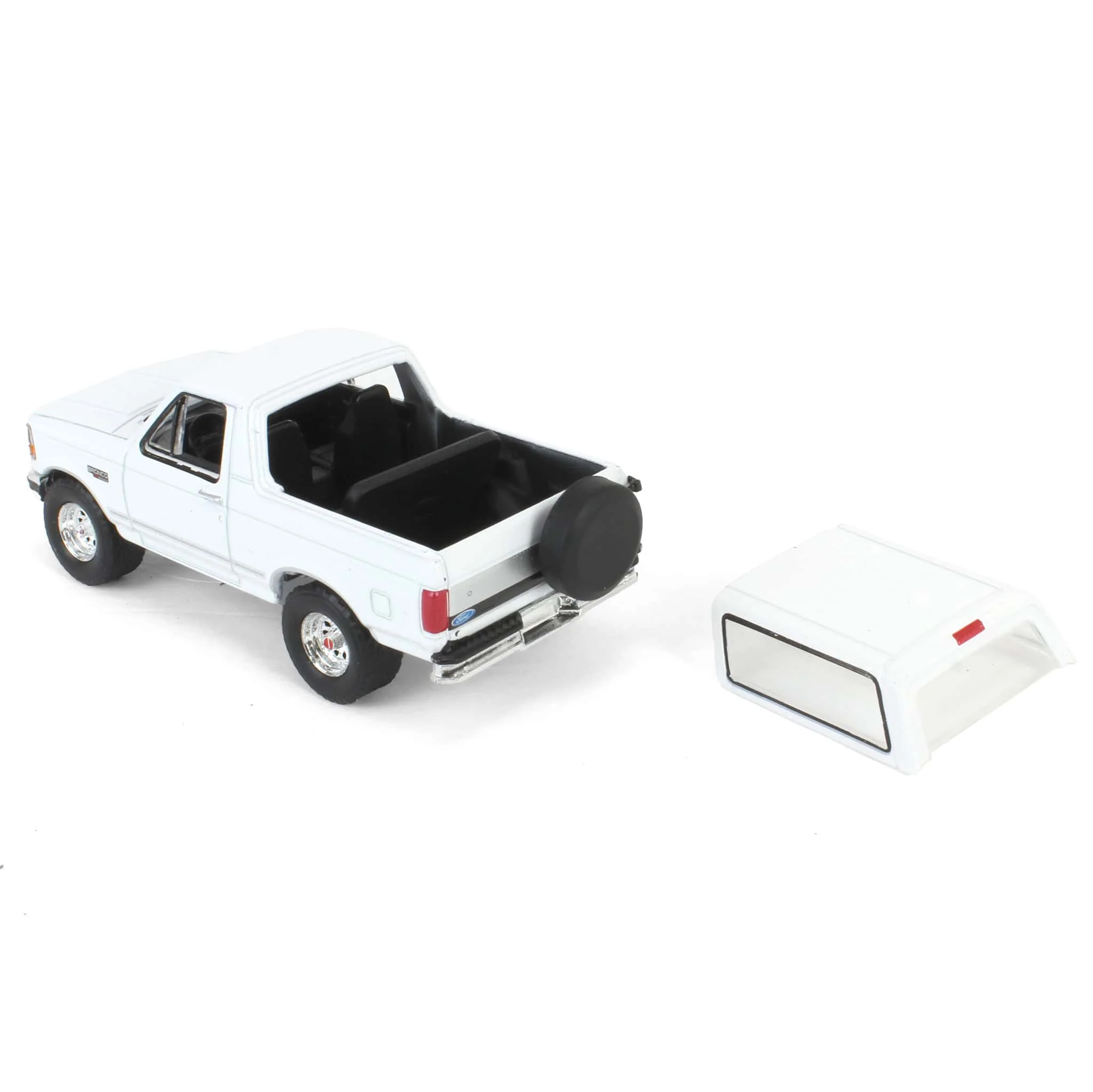 1/64 1993 Ford Bronco XLT, Oxford White, Hobby Exclusive