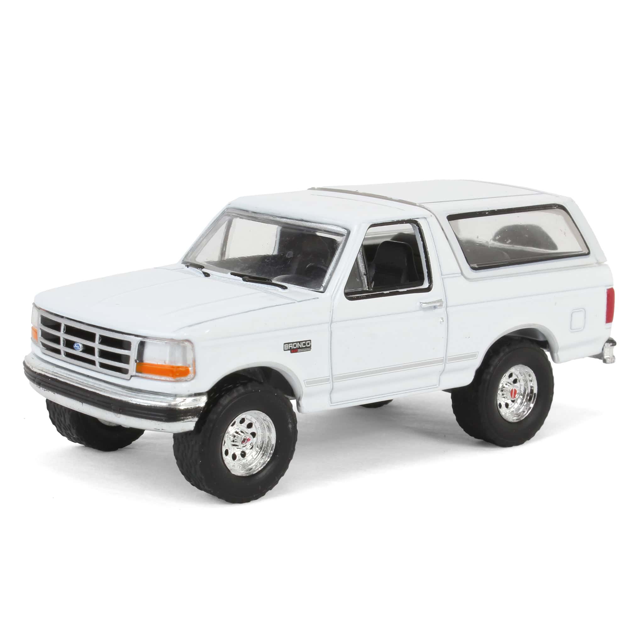 1/64 1993 Ford Bronco XLT, Oxford White, Hobby Exclusive - Image 3